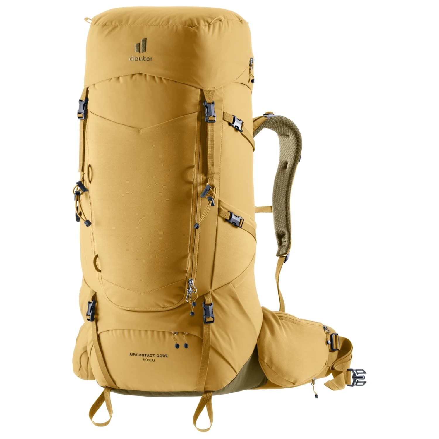 Трекинг раница Deuter Aircontact Core 60+10 Walking backpack - Savanna / Nori