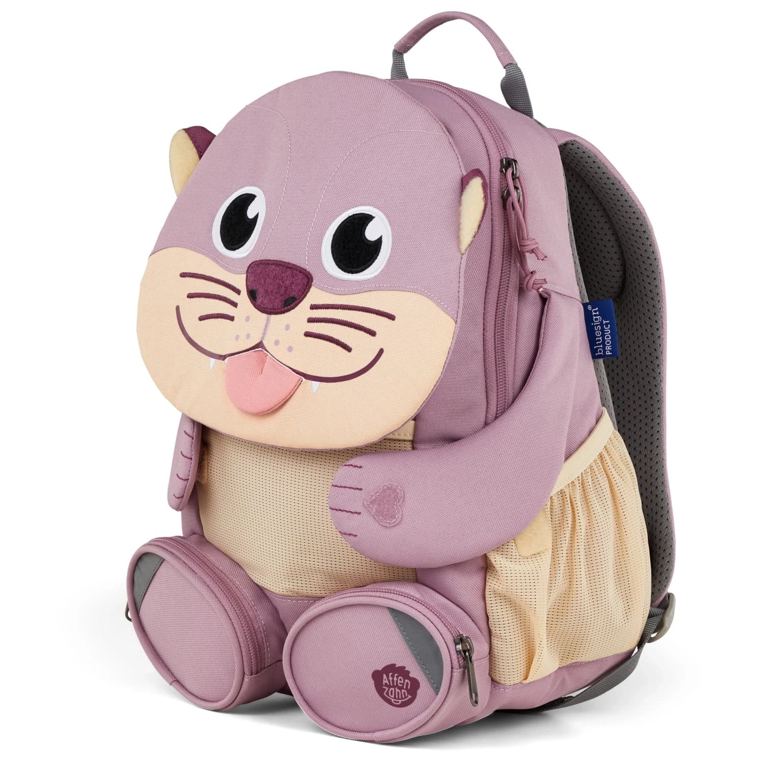 Детска детска раница Affenzahn Kid's Großer Freund Otter Kids' backpack - Beige