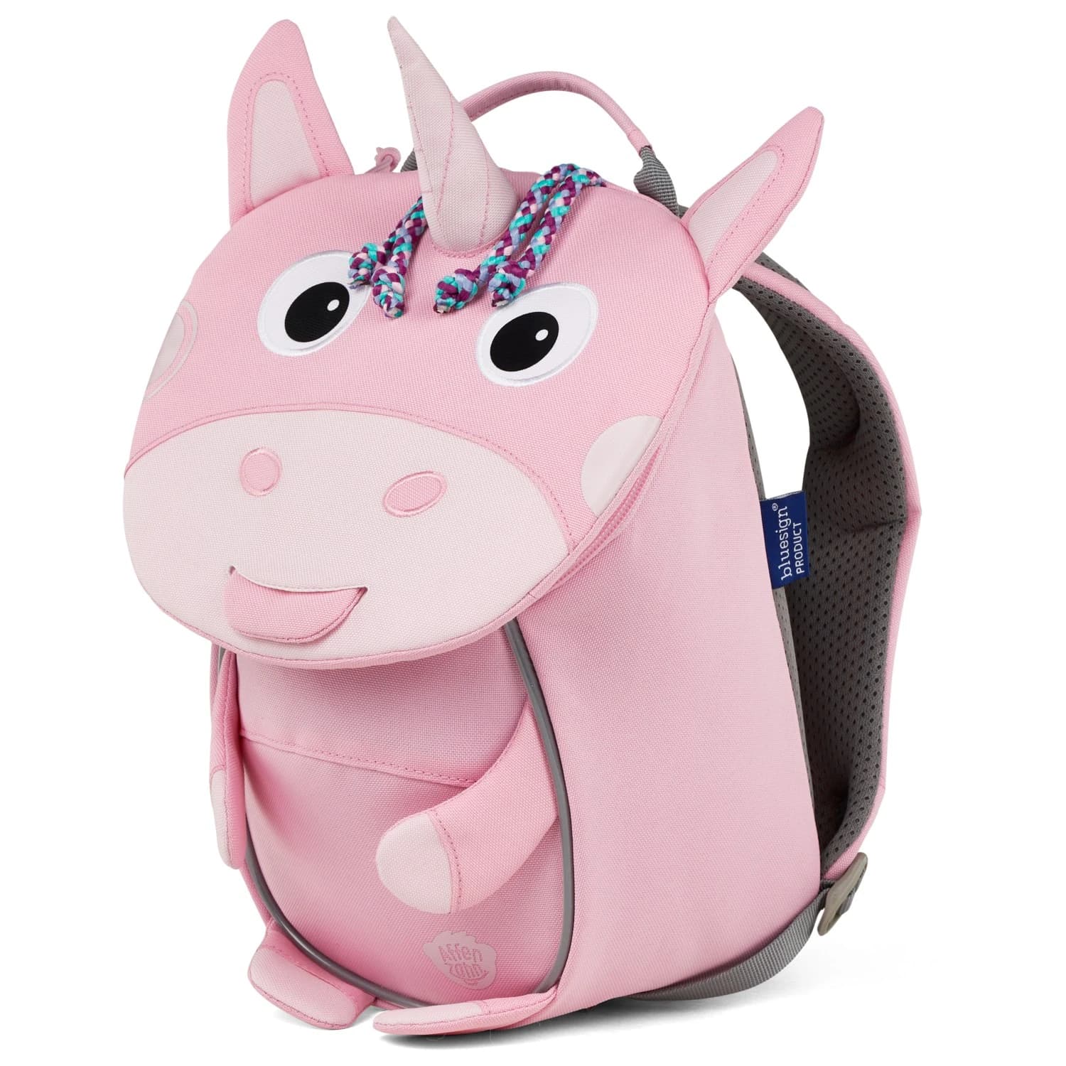 Детска детска раница Affenzahn Kleiner Freund Einhorn Kids' backpack - Pink