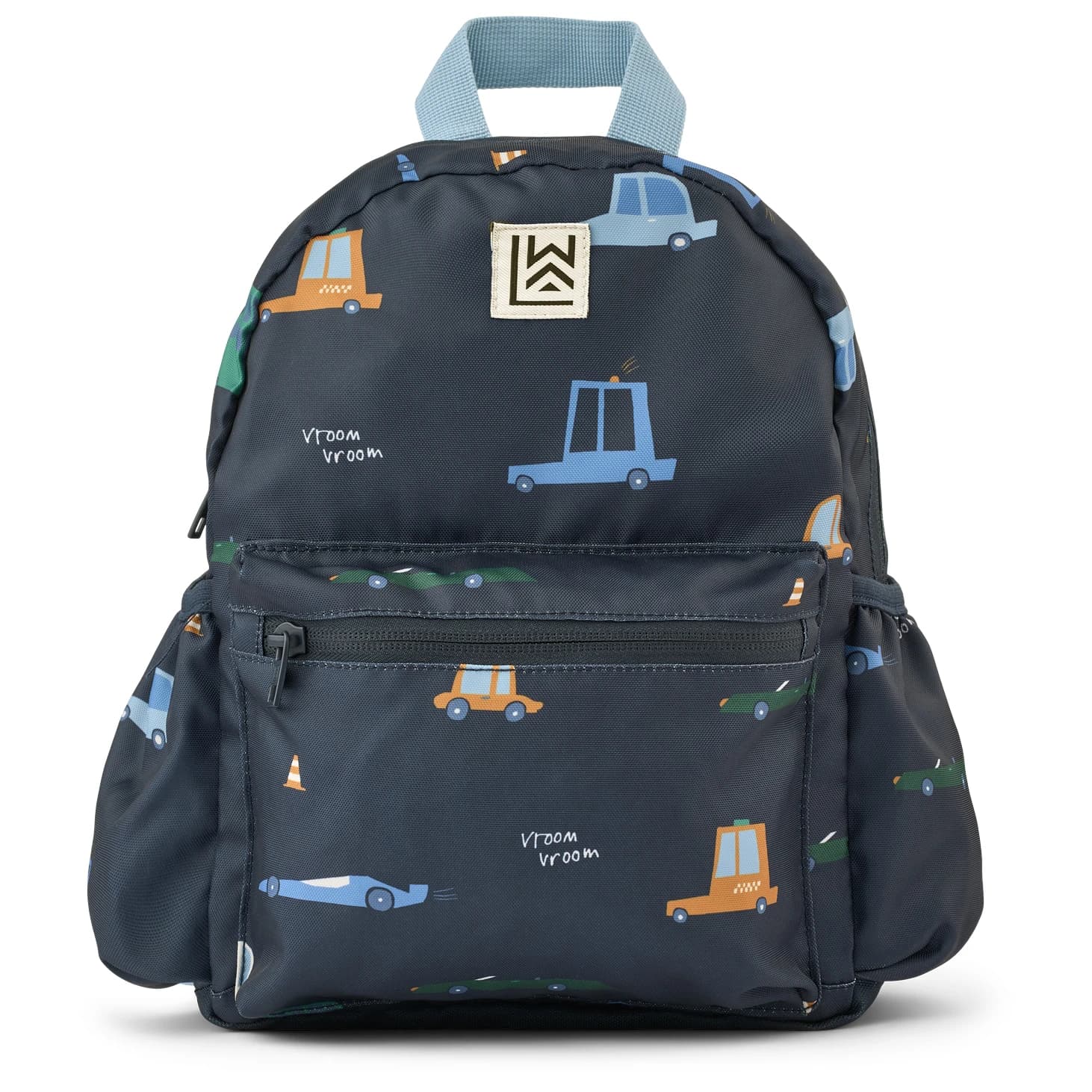 Детска детска раница Liewood Kid's Andreas Backpack Kids' backpack - Cars / Classic Navy