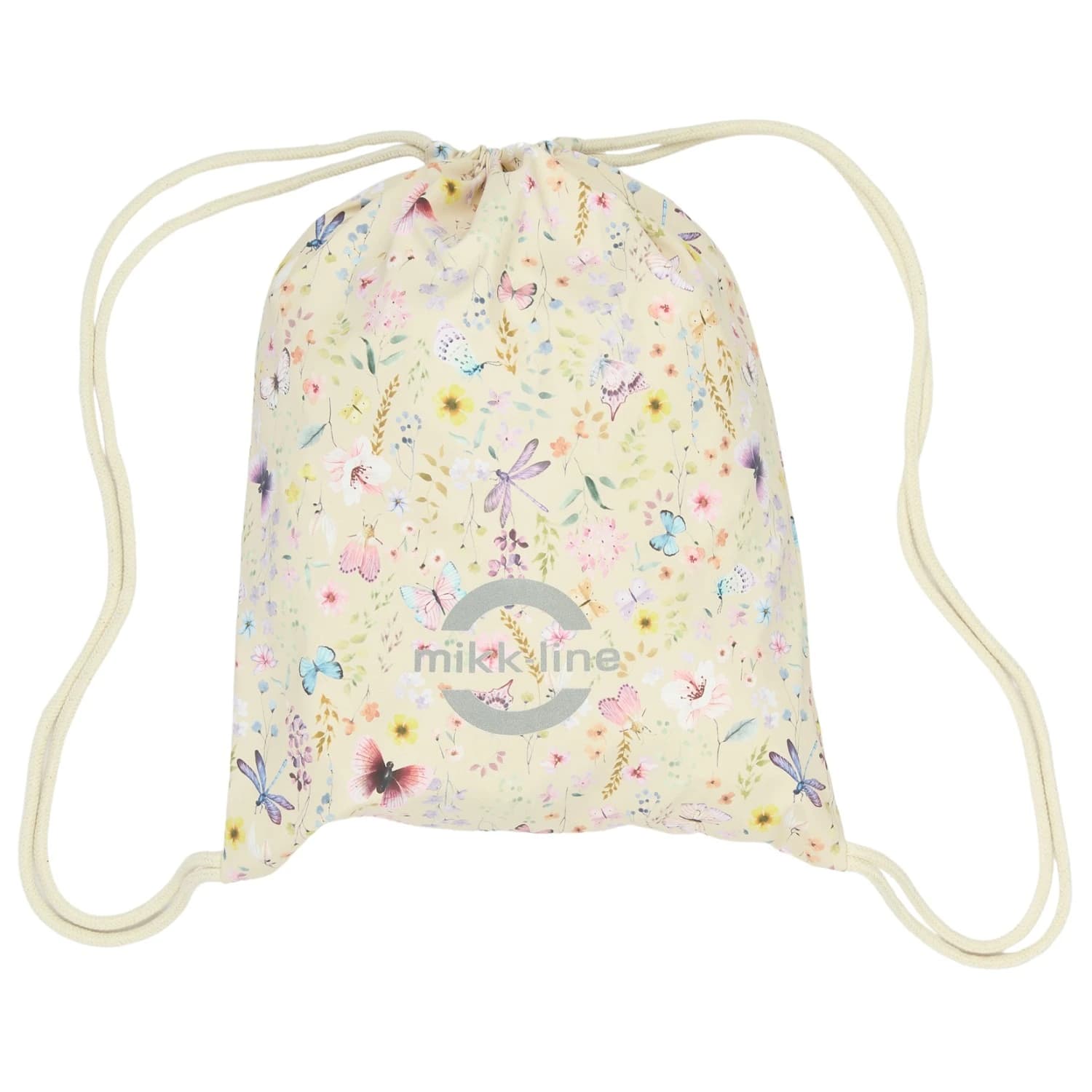 Детска детска раница Mikk-line Kid's Gymbag PU AOP Kids' backpack - Butterfly AOP