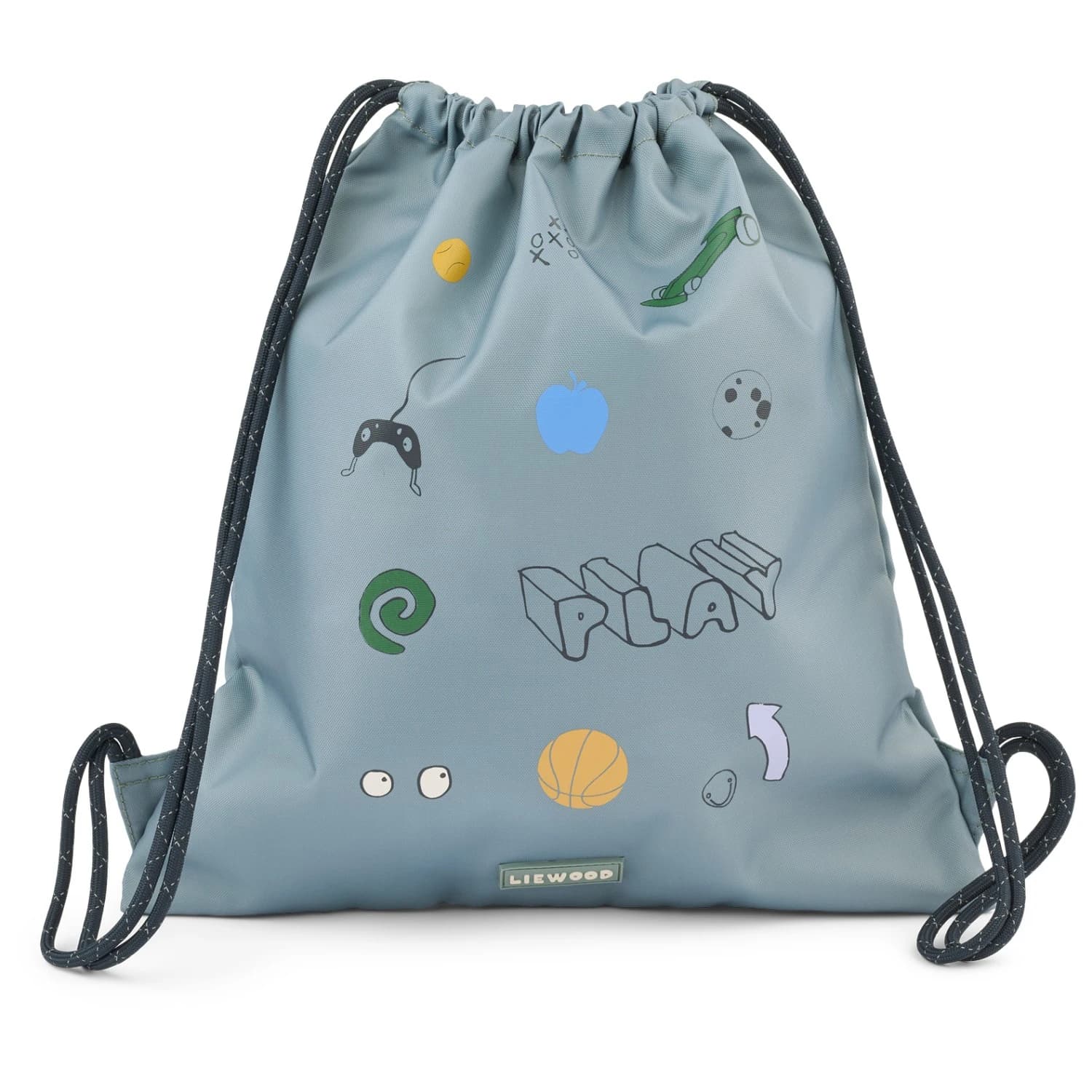 Детска детска раница Liewood Kid's Danella Gym Bag Kids' backpack - Play / Dusty Peppermint