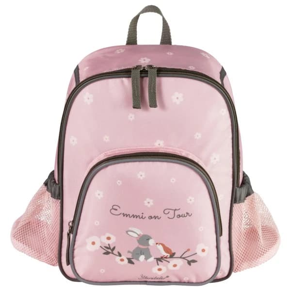 Детска детска раница Sterntaler Kid's Kinderrucksack mit Flaschenhalter Kids' backpack - Zartrosa / Emmi Girl