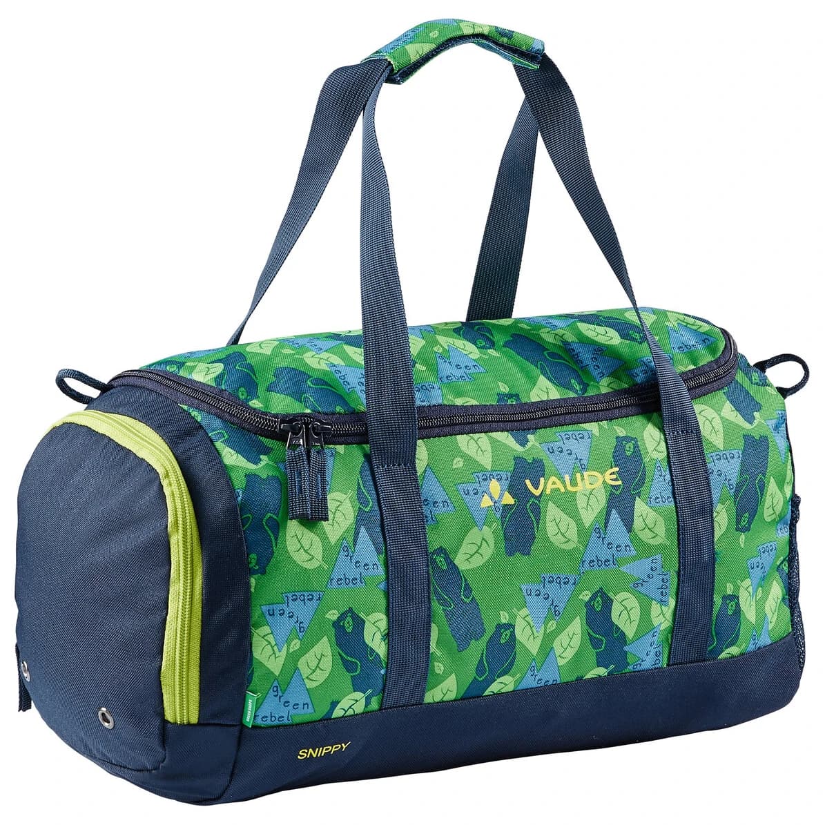 Детски сак Vaude Kid's Snippy 10 Luggage - Parrot Green / Eclipse