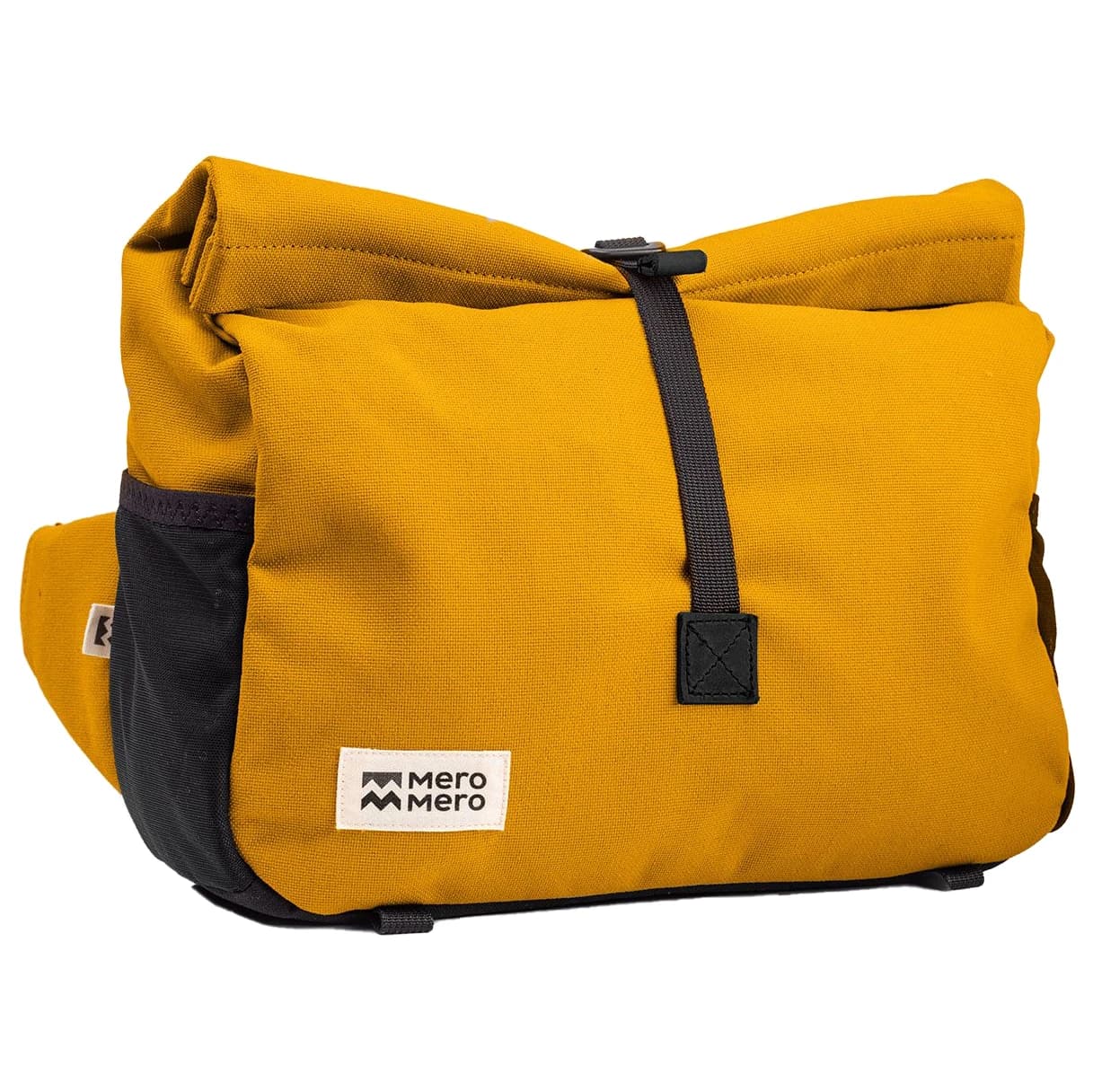 Чанта за кръст Meromero Piha Bag 4-6 Hip bag - Dark Mustard / Black