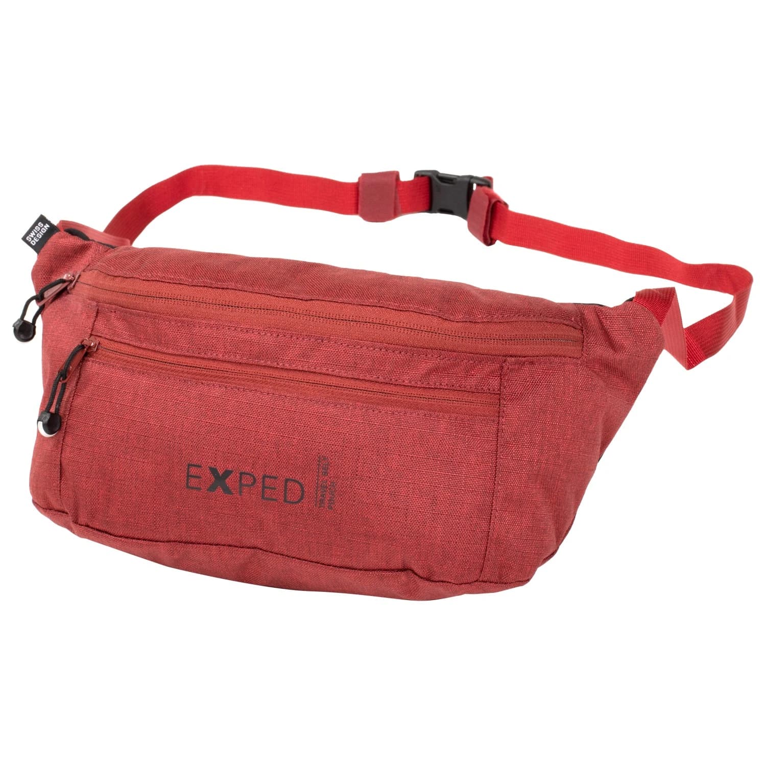Чанта за кръст Exped Travel Belt Pouch Hip bag - Burgundy Melange