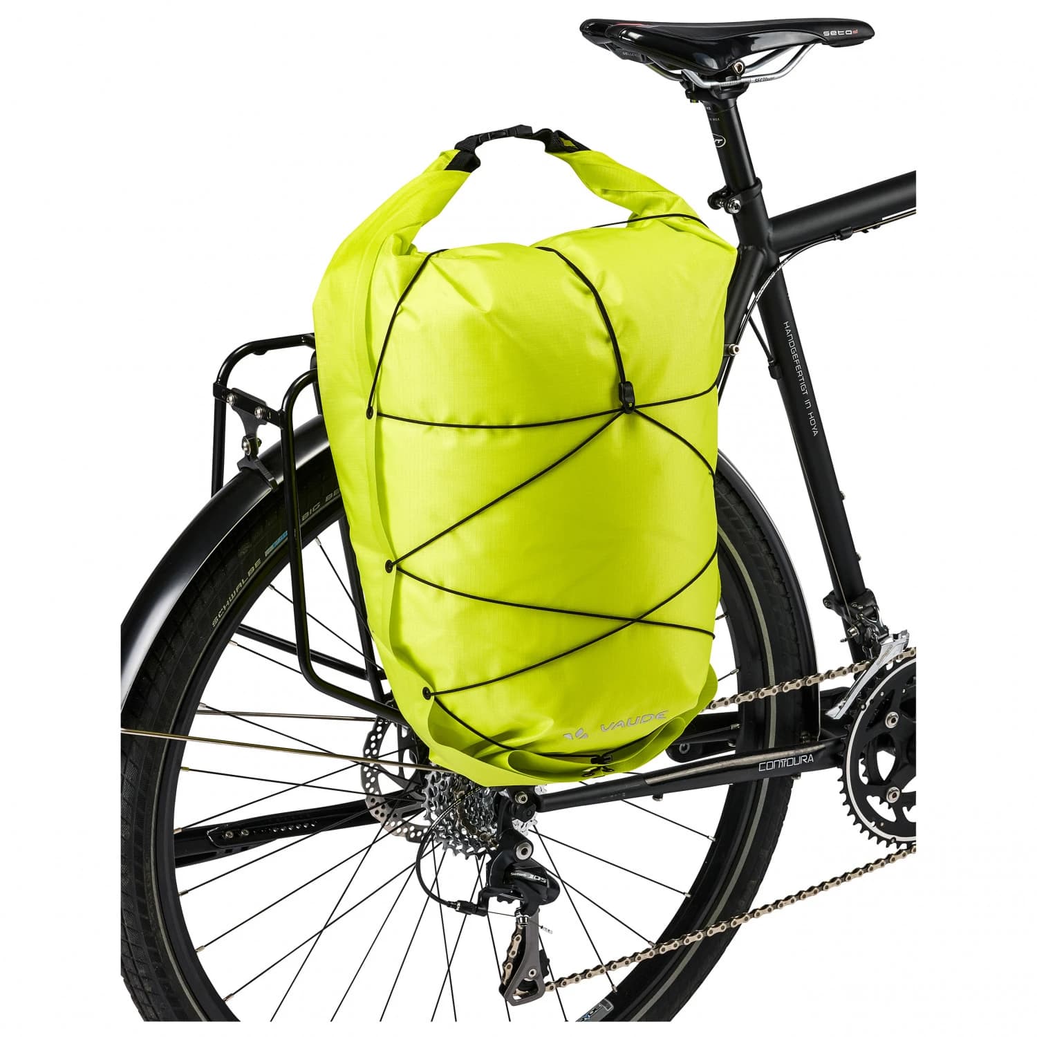 Велосипедна дисага Vaude Aqua Back Light Pannier - Bright Green