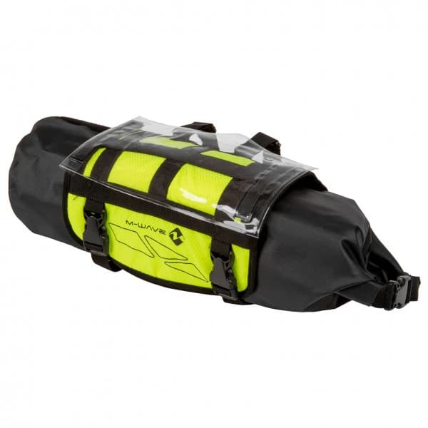 Чанта за рамка M-wave Rough Ride Front Bike bag - Neon Yellow