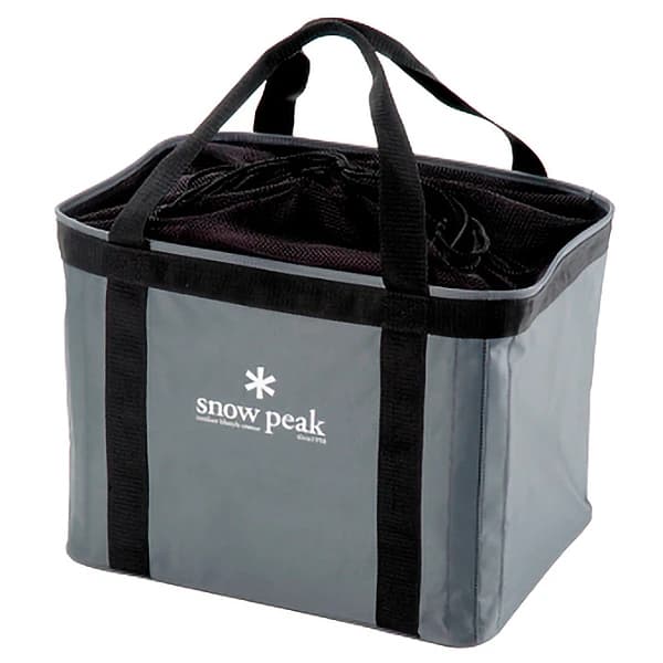 Чанта Snow peak Gear Container Storage box - Grey / Black