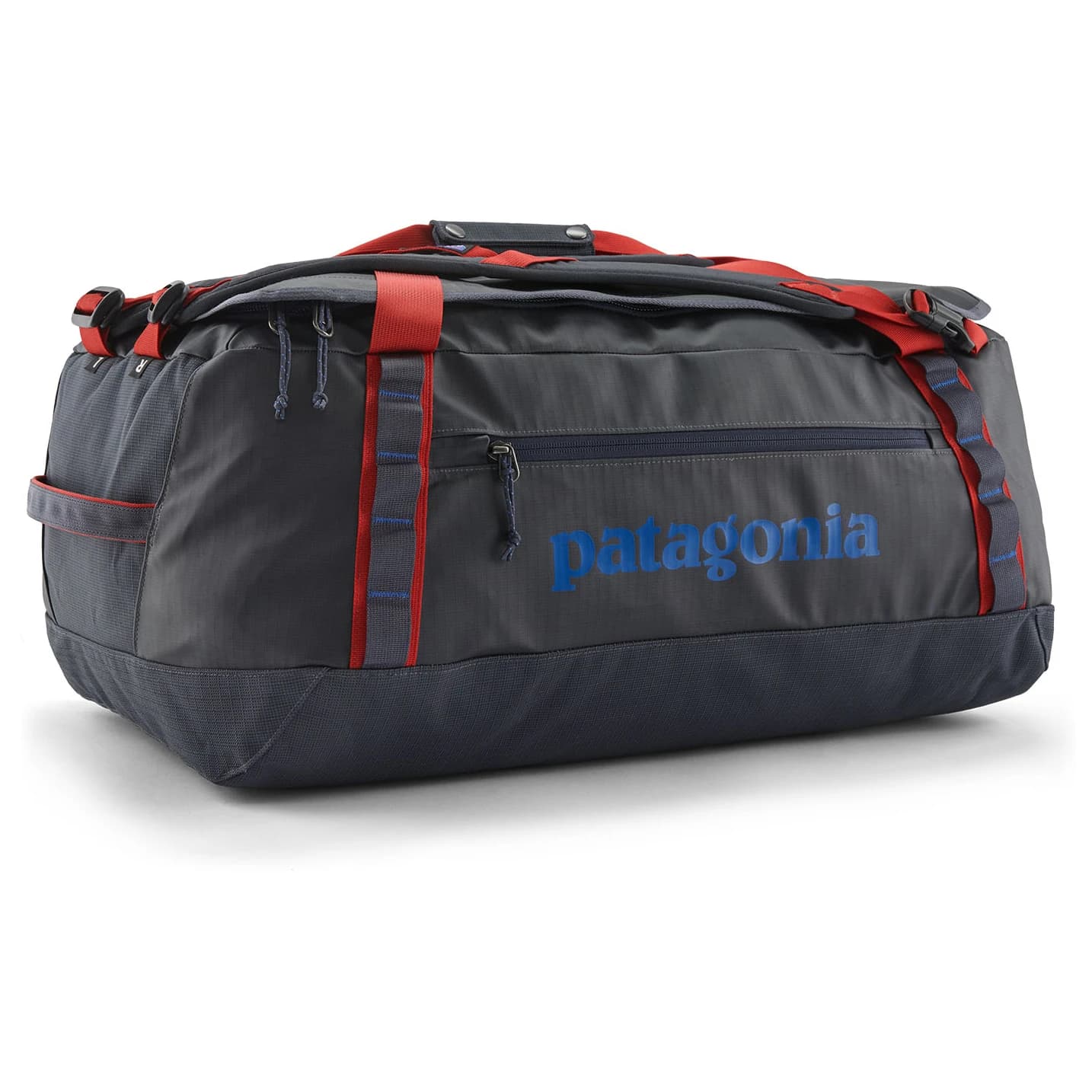 Сак Patagonia Black Hole Duffel 55 Luggage - Smolder Blue / Amanita Red