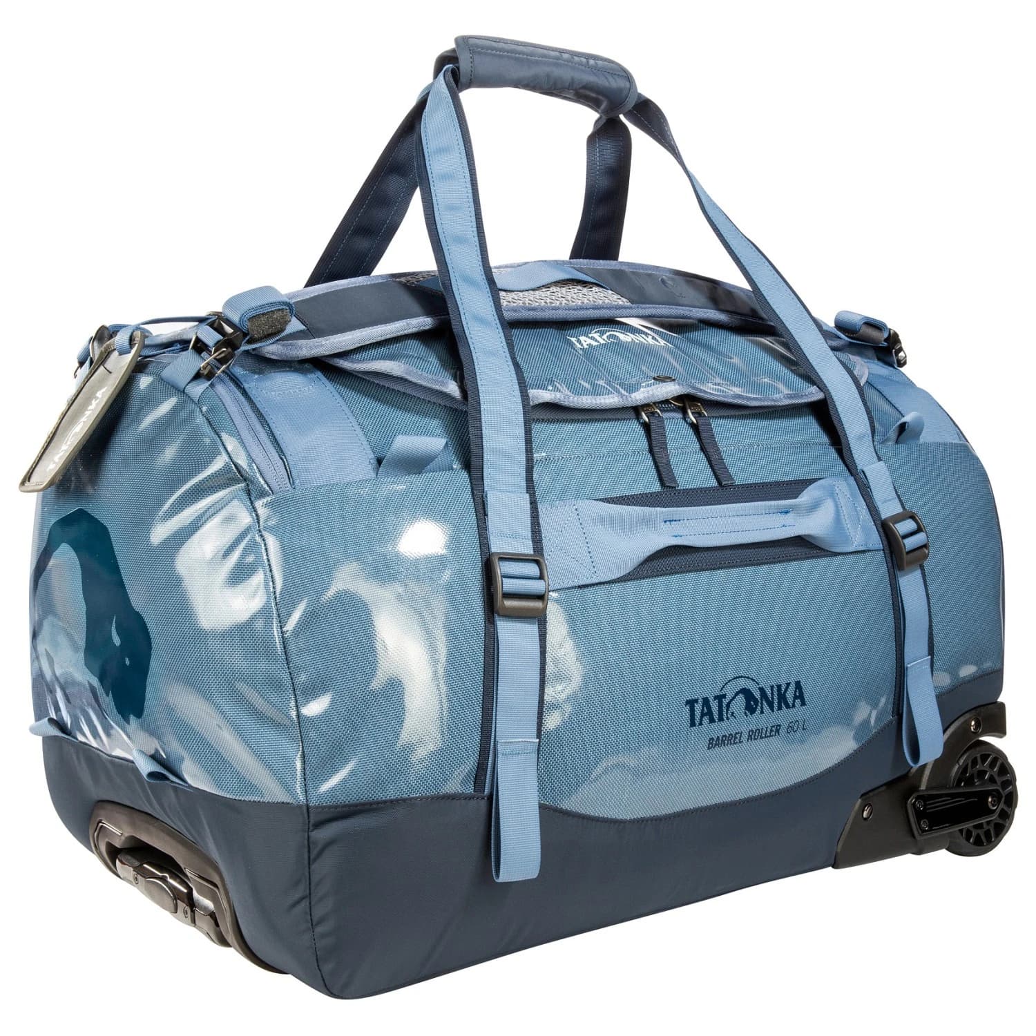Куфар с колела Tatonka Barrel Roller Luggage - Elemental Blue
