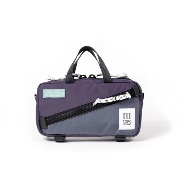 Чанта за кръст Topo designs Mini Quick Pack Hip bag - Nightshade / Slate