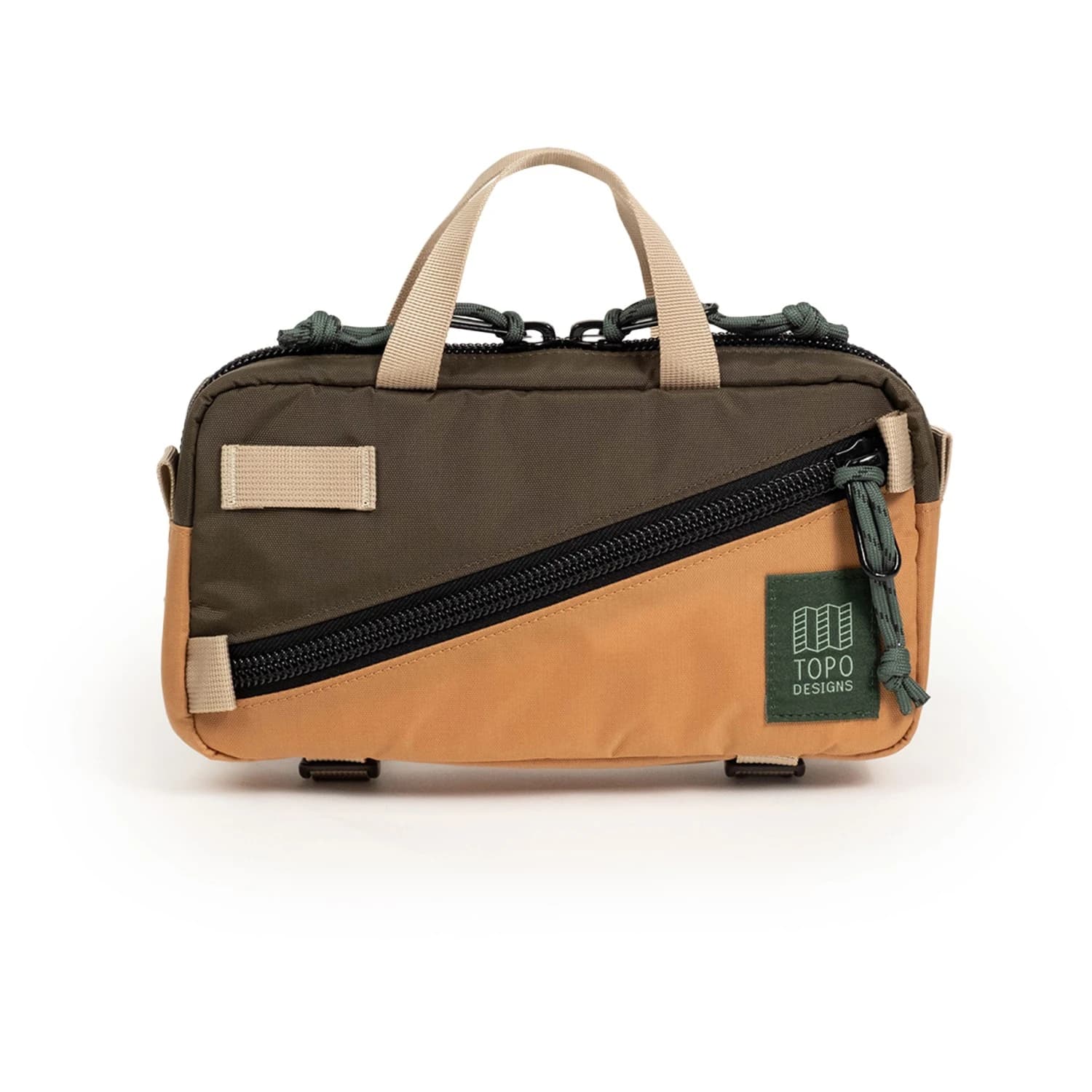 Чанта за кръст Topo designs Mini Quick Pack Hip bag - Woodland / Brown Oak
