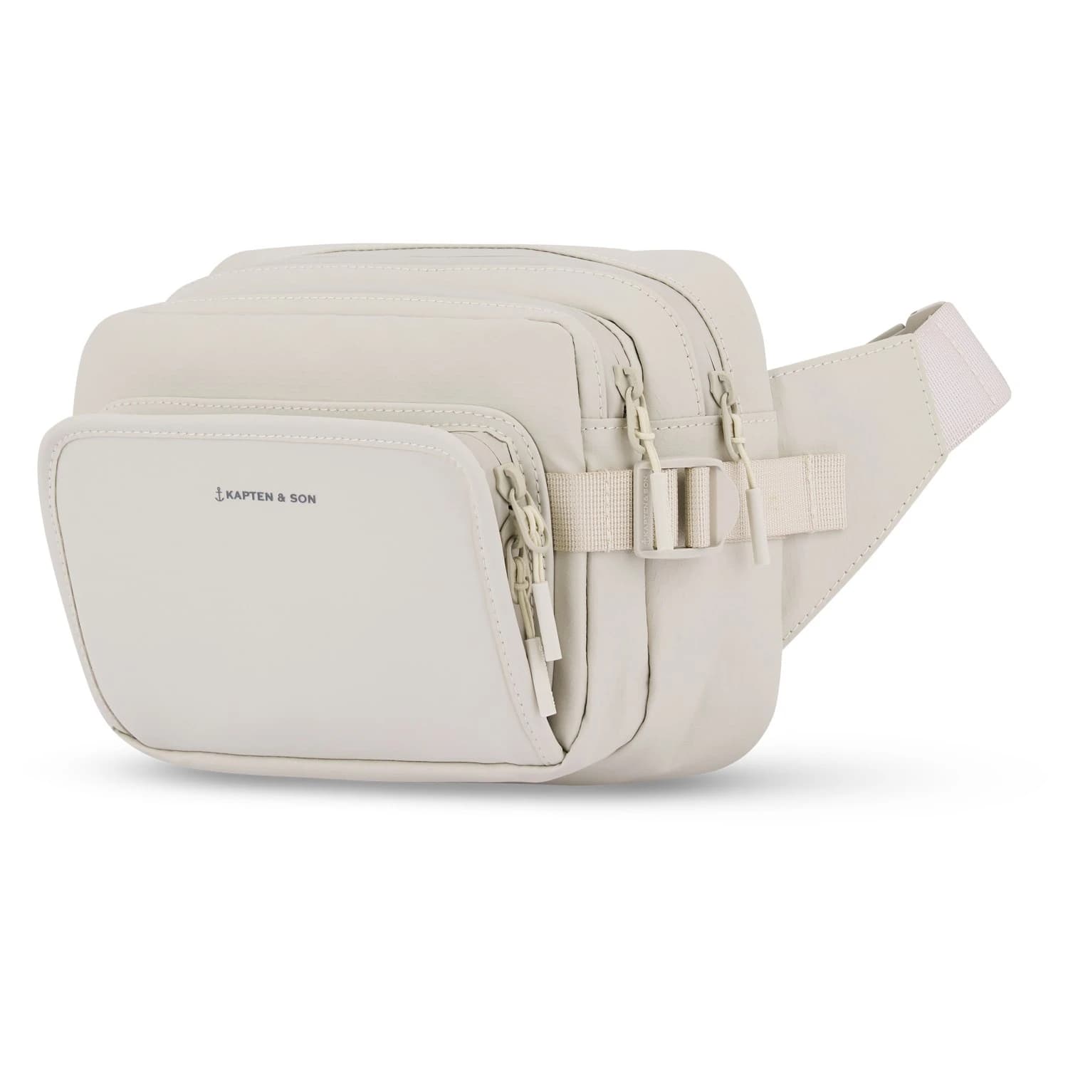 Чанта за рамо Kapten & son Lisbon Crossbody Hip bag - Sandstone