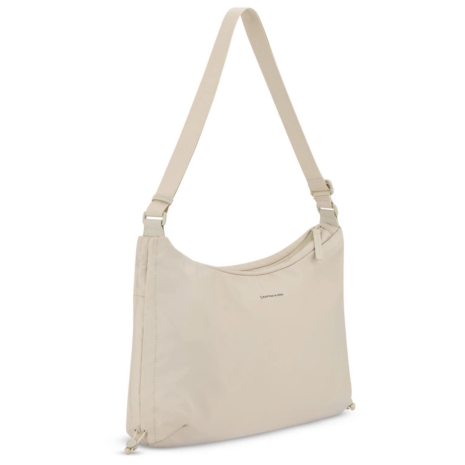 Чанта за рамо Kapten & son Skara Large Shoulder bag - Sandstone