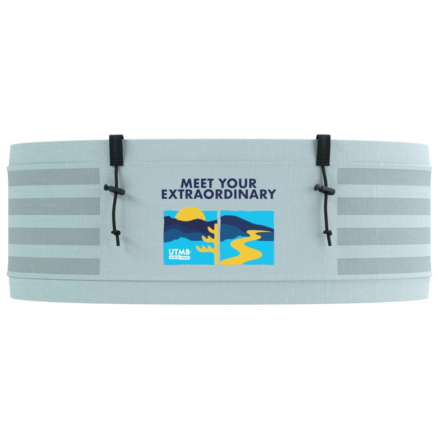 Чанта за кръст Compressport Free Belt Pro UTMB 2025 Hip bag - Ice Flow