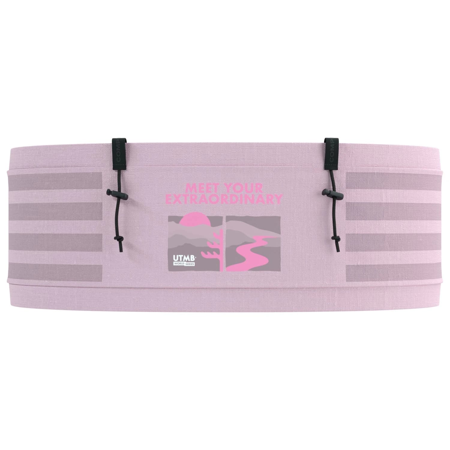 Чанта за кръст Compressport Free Belt Pro UTMB 2025 Hip bag - Roseate Spoonbill