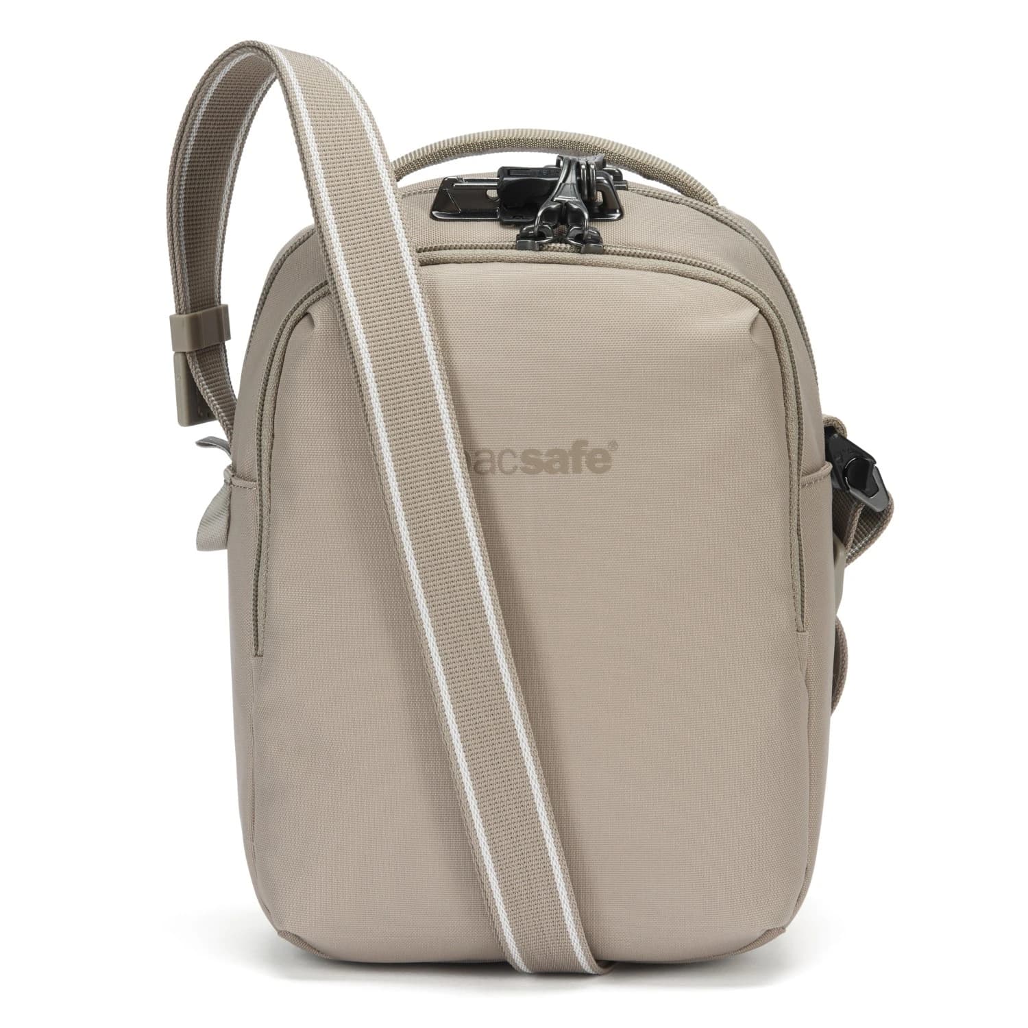 Чанта за рамо Pacsafe V Companion Crossbody Shoulder bag - Beige