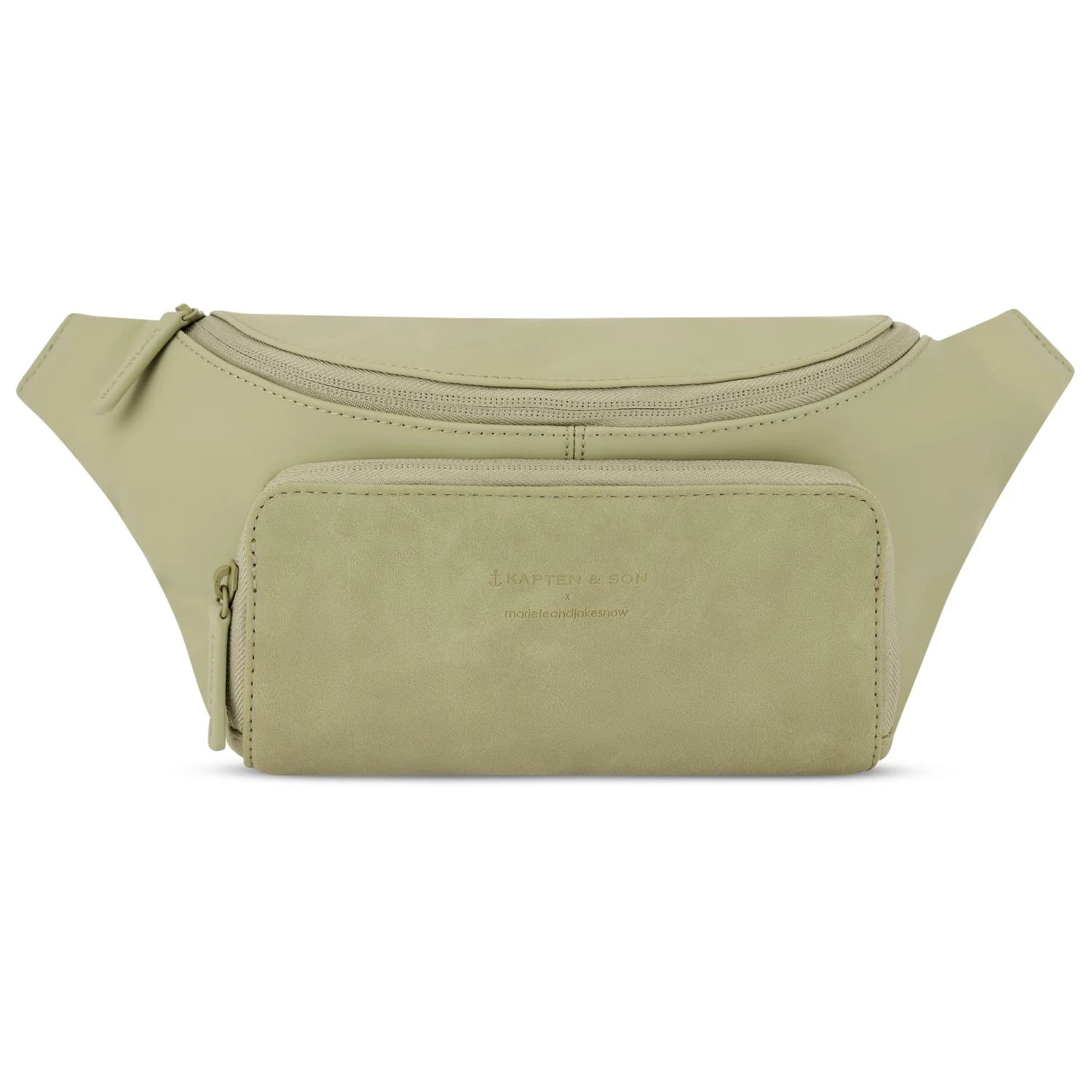 Чанта за кръст Kapten & son Bali Crossbody Hip bag - Dusty Pistachio