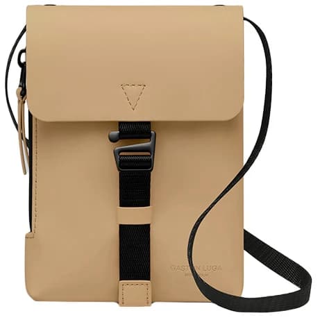 Чанта за рамо Gaston luga Spläsh Mini Crossbody Shoulder bag - Latte