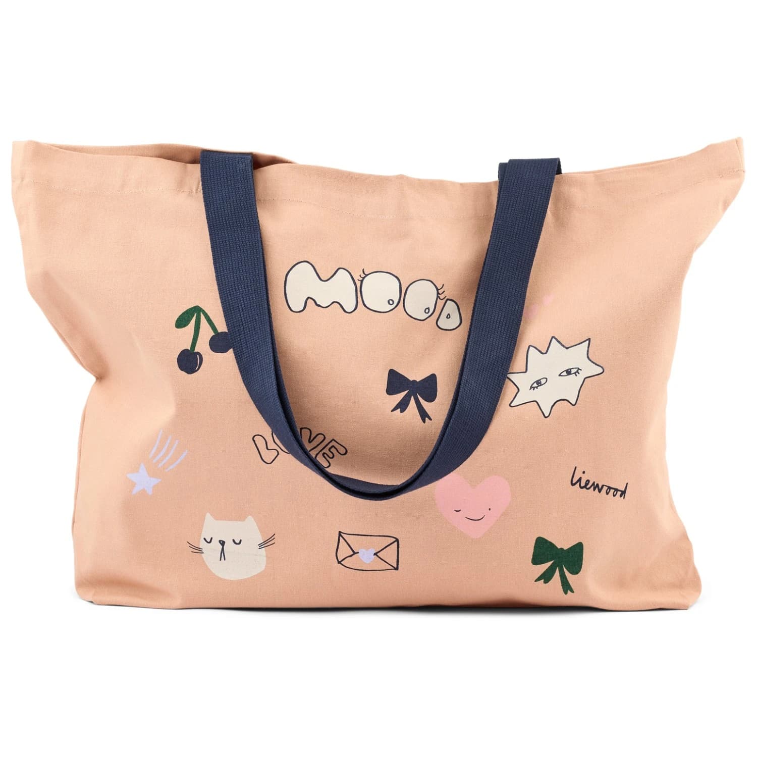Детска чанта за рамо Liewood Kid's Big Totebag Shoulder bag - Mood / Pale Tuscany