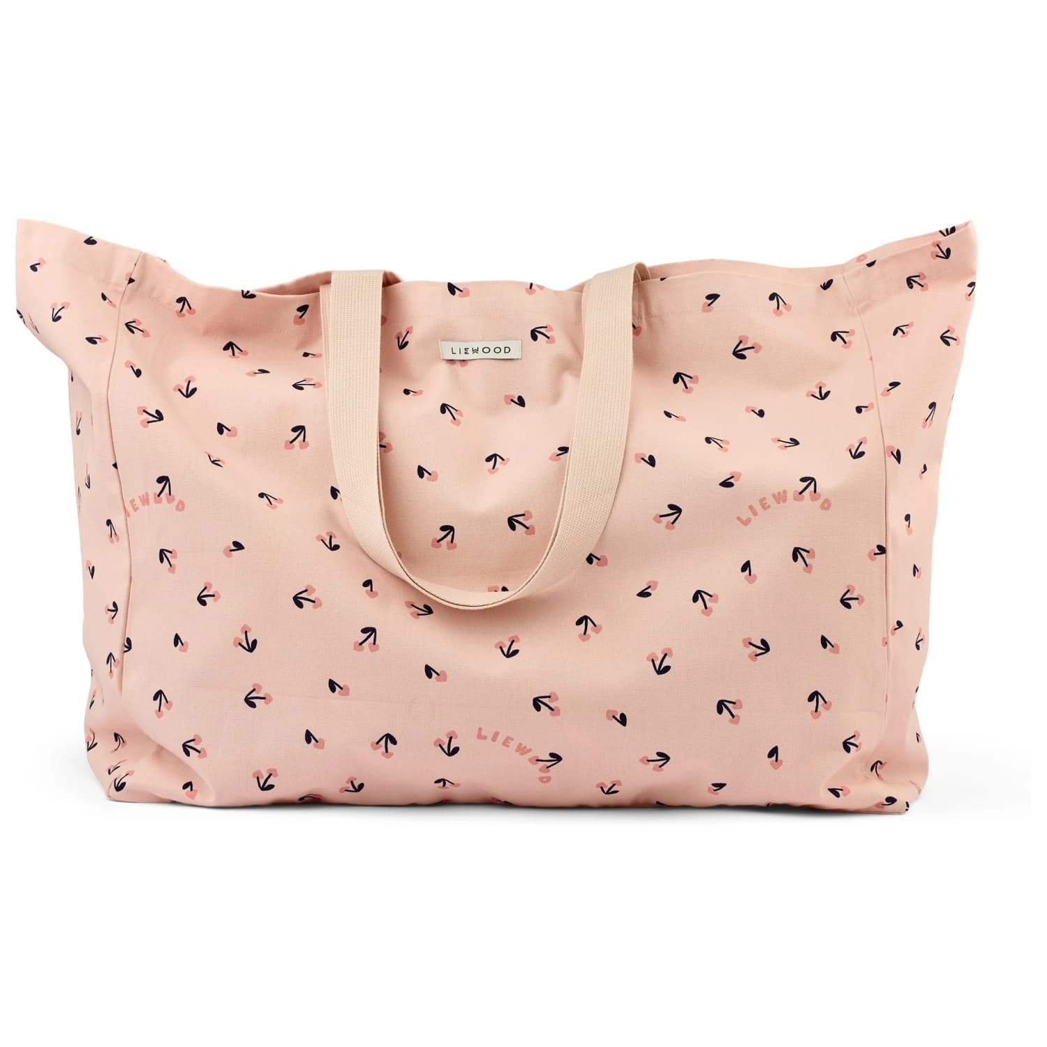 Детска чанта за рамо Liewood Kid's Maxi Totebag Shoulder bag - Cherry Heart / Rosey