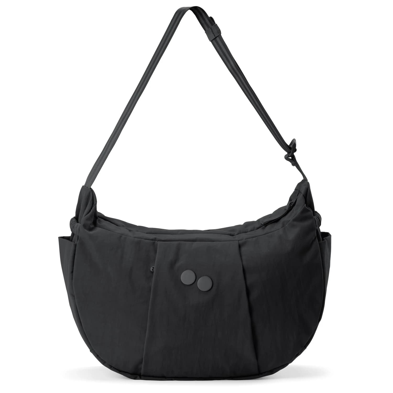 Чанта за рамо Pinqponq Krumm 22 Shoulder bag - Crinkle Black
