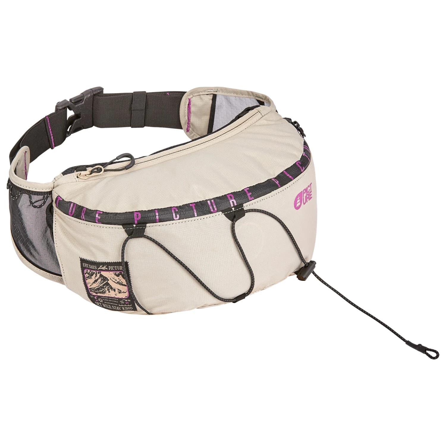 Чанта за кръст Picture Off Trax Waistpack Hip bag - Pure Cashmere