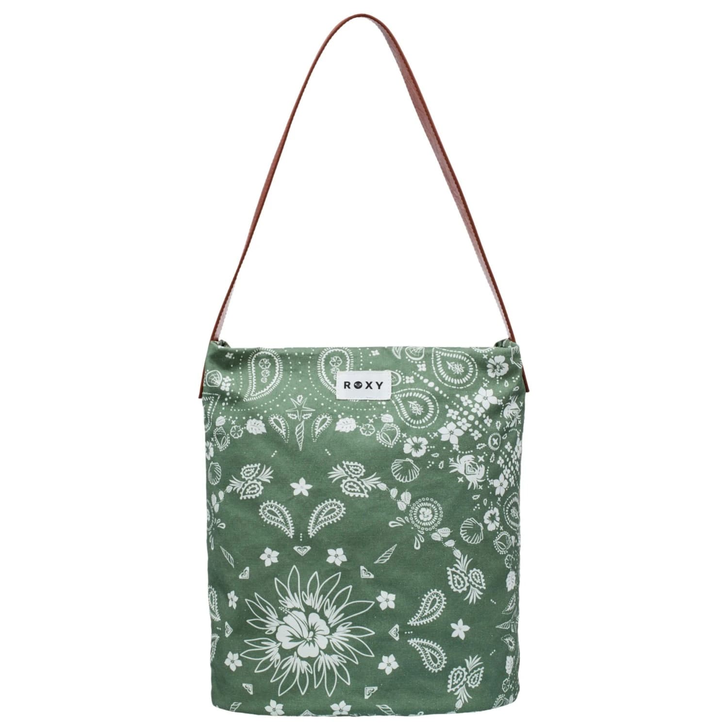 Чанта за рамо Roxy Levitating Purse Shoulder bag - Oil Green Boho Bandana