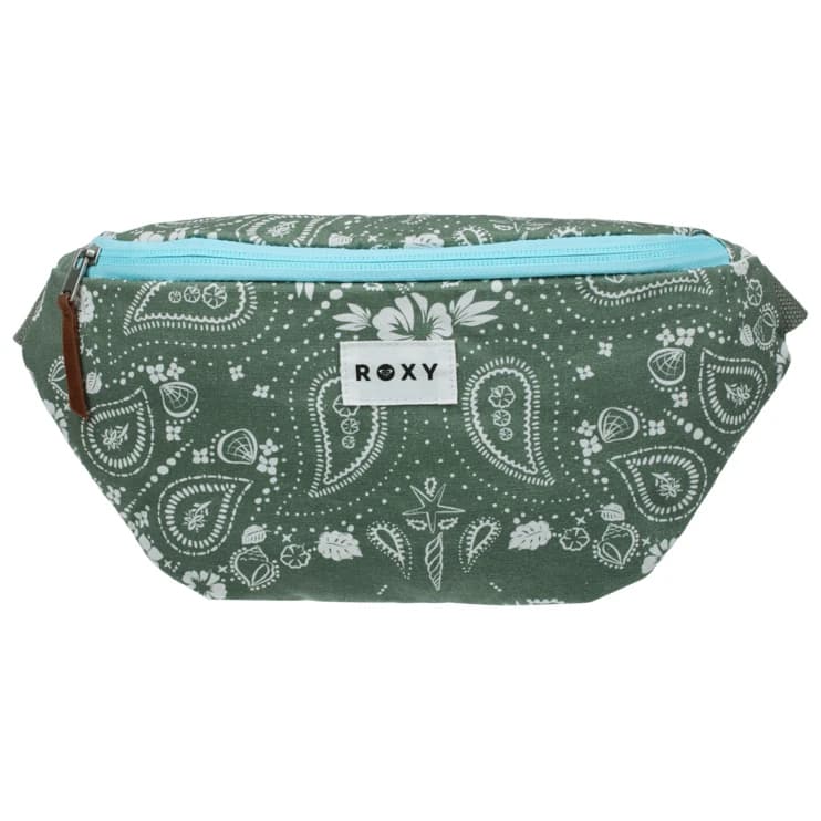 Чанта за кръст Roxy Vanilla Smoothie Hip bag - Oil Green Boho Bandana