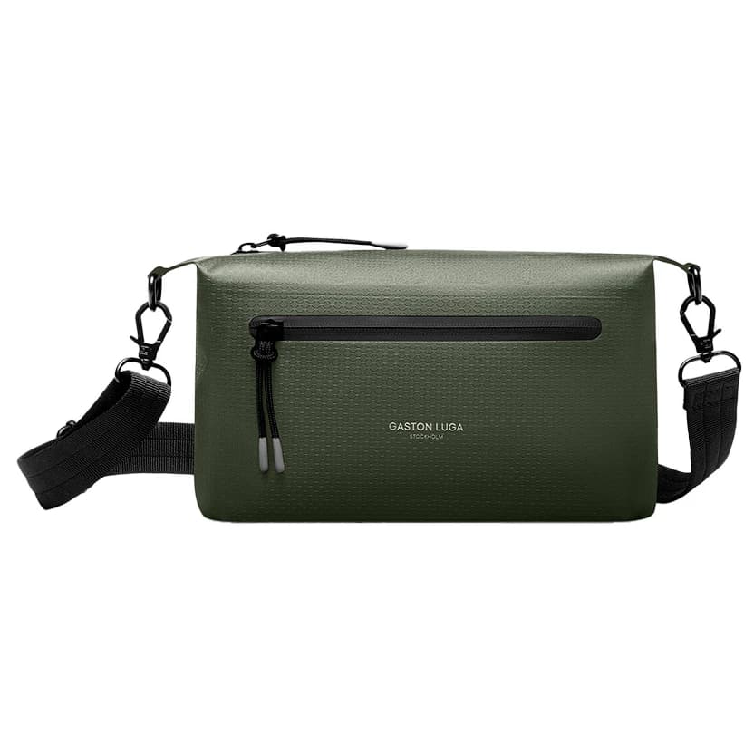 Чанта за рамо Gaston luga Lightweight DuoSeal Crossbody Shoulder bag - Olive