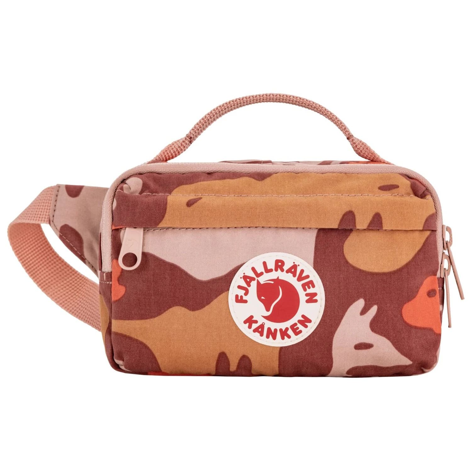 Чанта за кръст Fjällräven Kånken Graphics Hip Pack Hip bag - Chalk Rose / Hidden Animals
