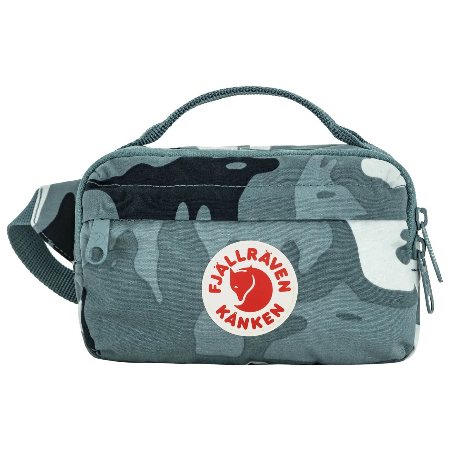 Чанта за кръст Fjällräven Kånken Graphics Hip Pack Hip bag - Nimbus Blue / Hidden Animals