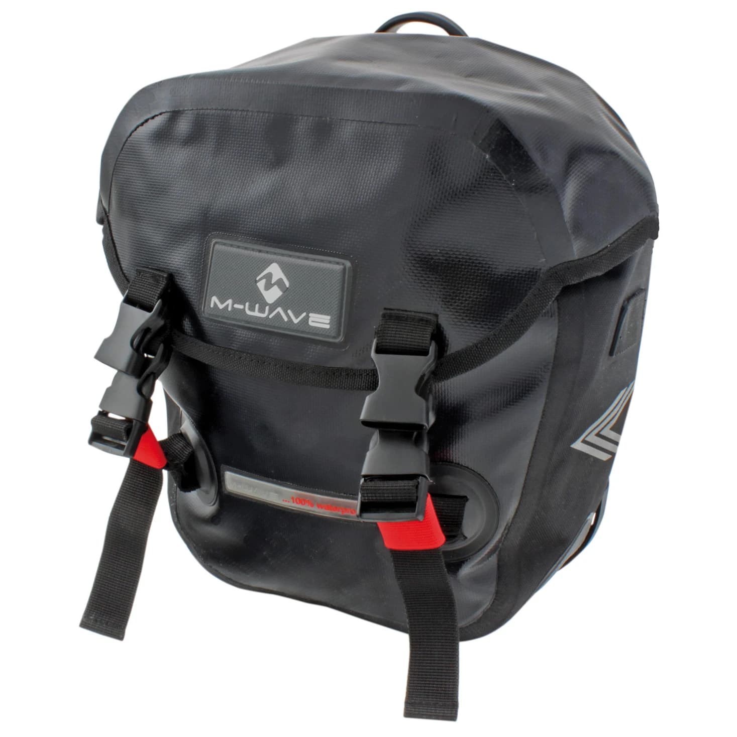 Велосипедна дисага M-wave Manitoba Gepäckträgertasche Pannier - Black