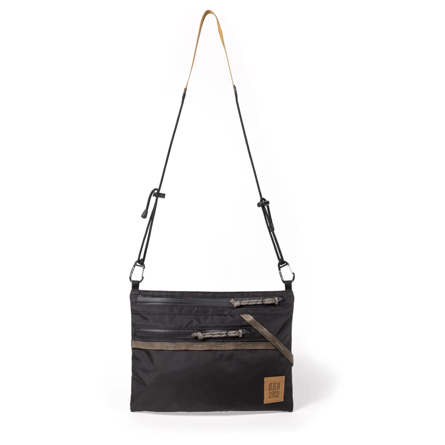 Чанта за рамо Topo designs Mountain Accessory Shoulder Bag - Black / Neutral