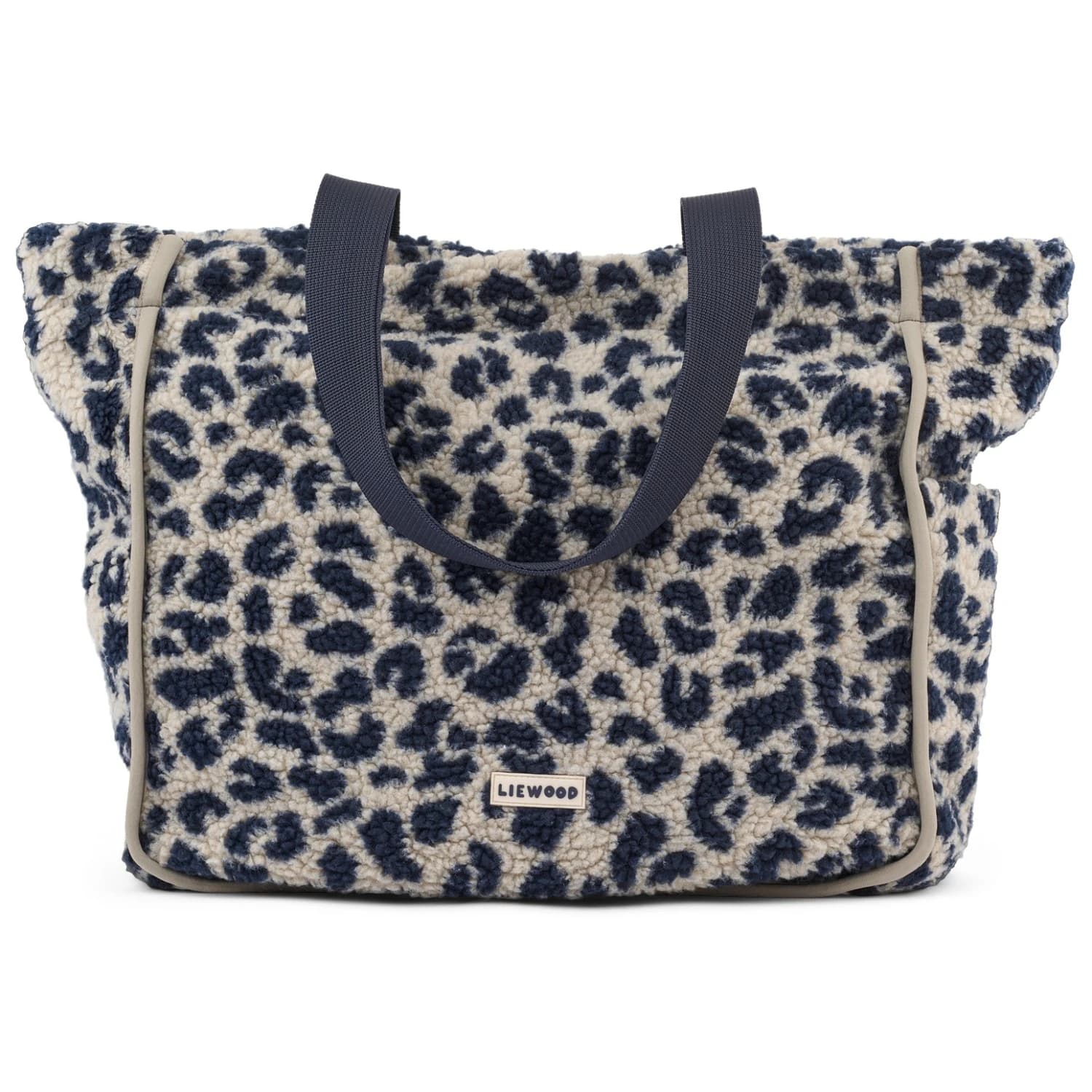 Чанта за рамо Liewood Reed Pile Totebag Shoulder bag - Mega Leo Mist