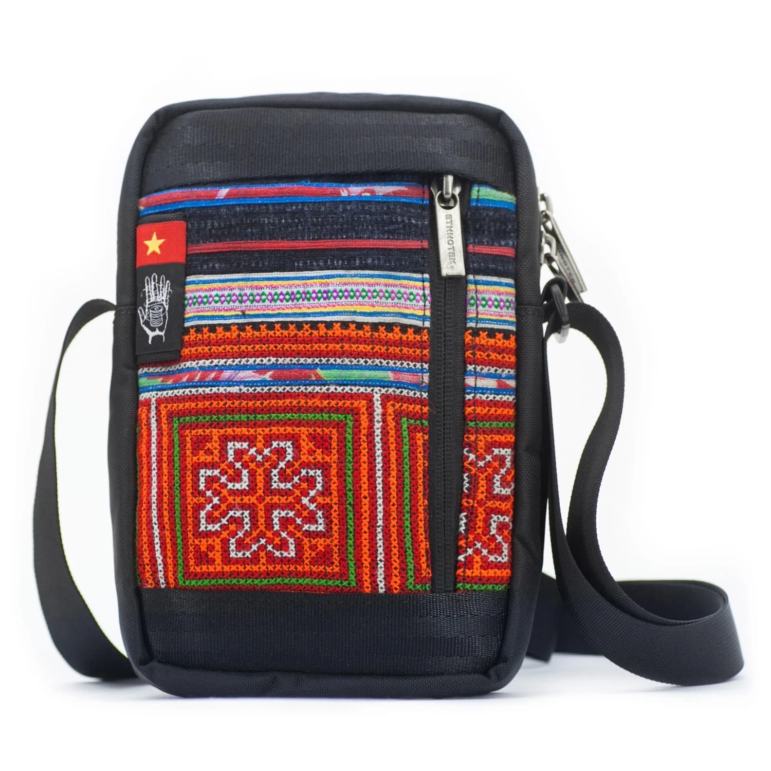 Чанта за рамо Ethnotek Chaalo Pocket Shoulder bag - Vietnam 6
