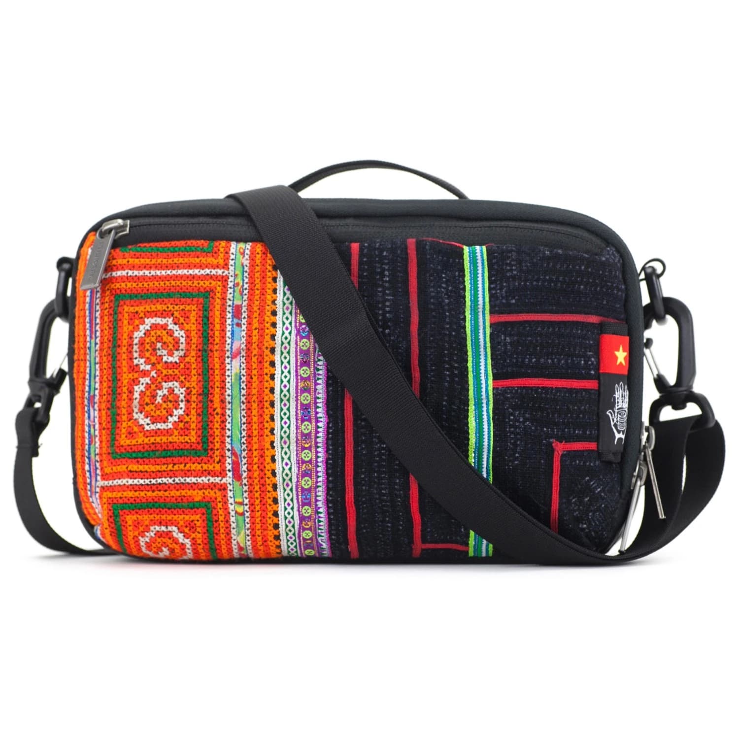 Чанта за рамо Ethnotek Coyopa Mini Messenger Shoulder bag - Vietnam 6