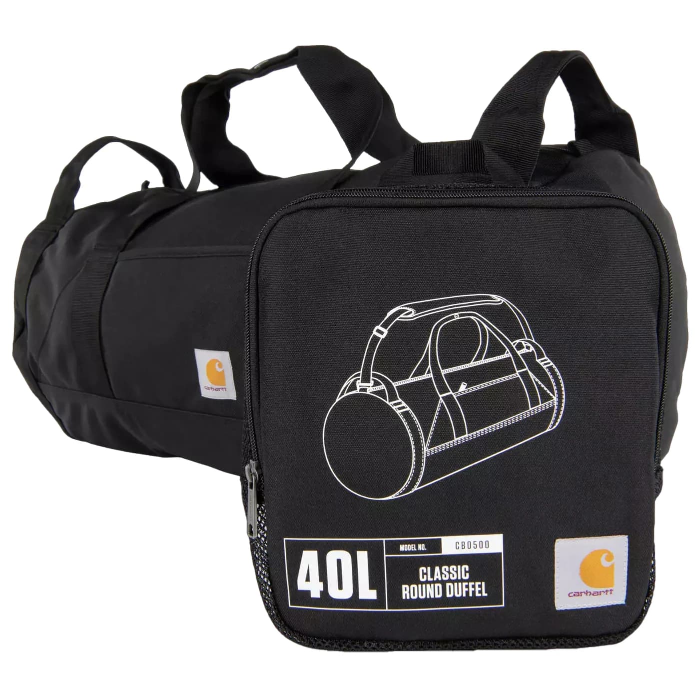 Сак Carhartt Classic Round Duffel 40 Luggage - Black