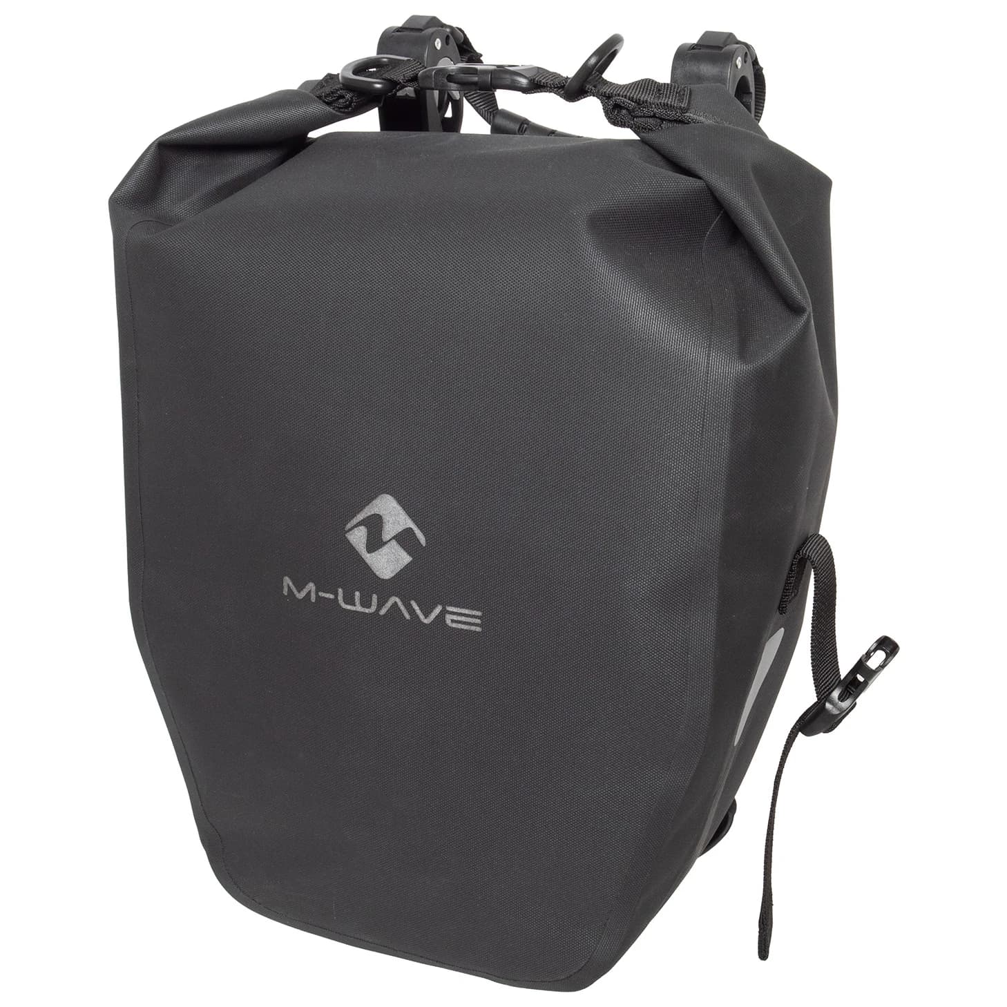 Велосипедна дисага M-wave Gepäckträgertasche Rough Ride II Rack Black Series Pannier - Black