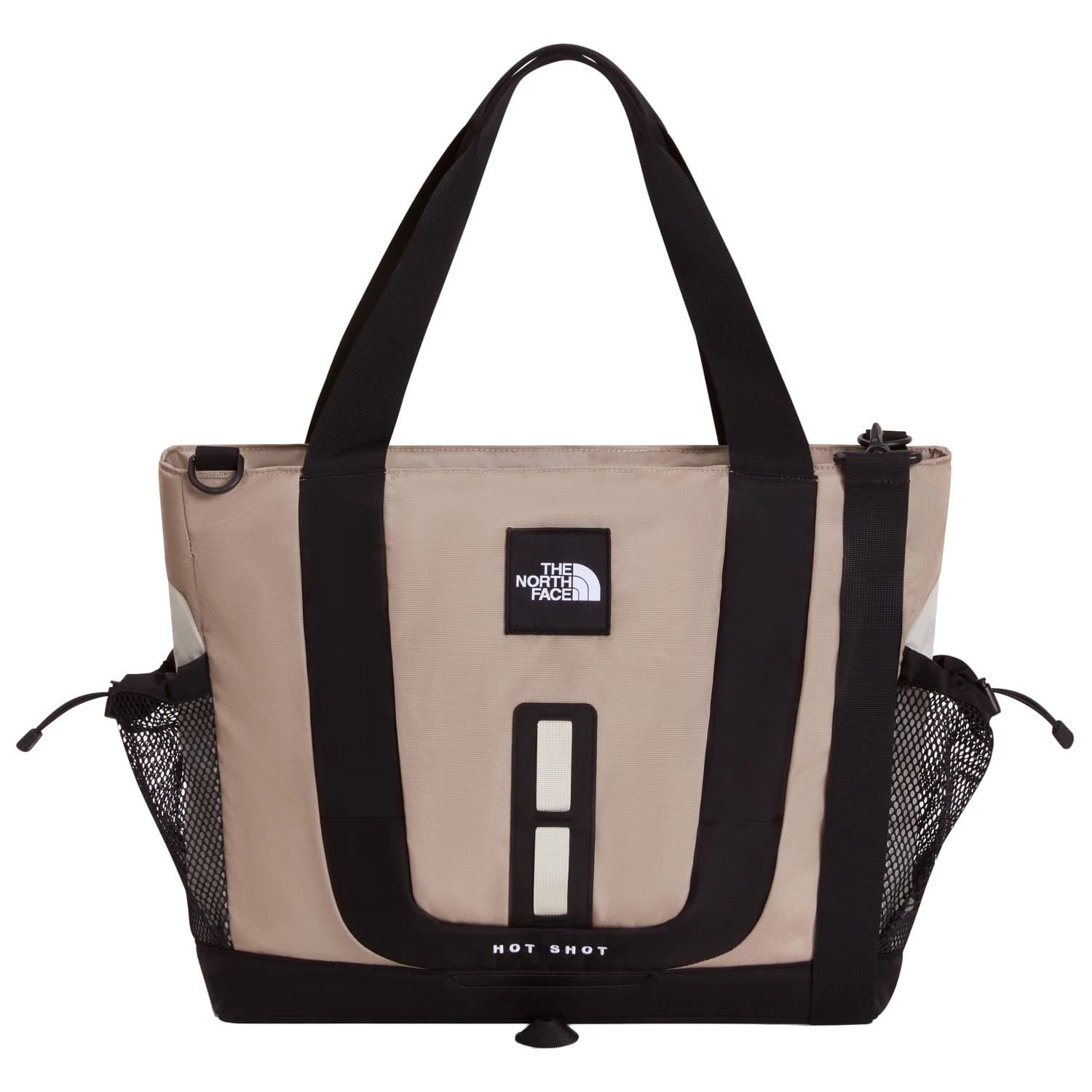 Чанта за рамо The north face Hot Shot Tote Shoulder bag - Stone Slab / Cumulus Cloud