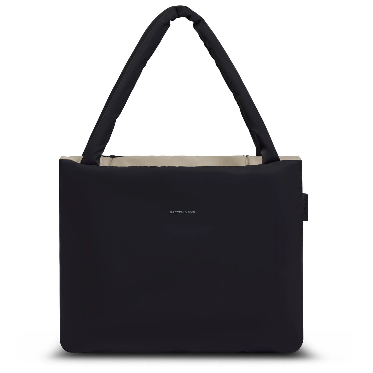 Чанта за рамо Kapten & son Women's Norva 2in1 Shopper 23 Shoulder bag - Black / Sandstone