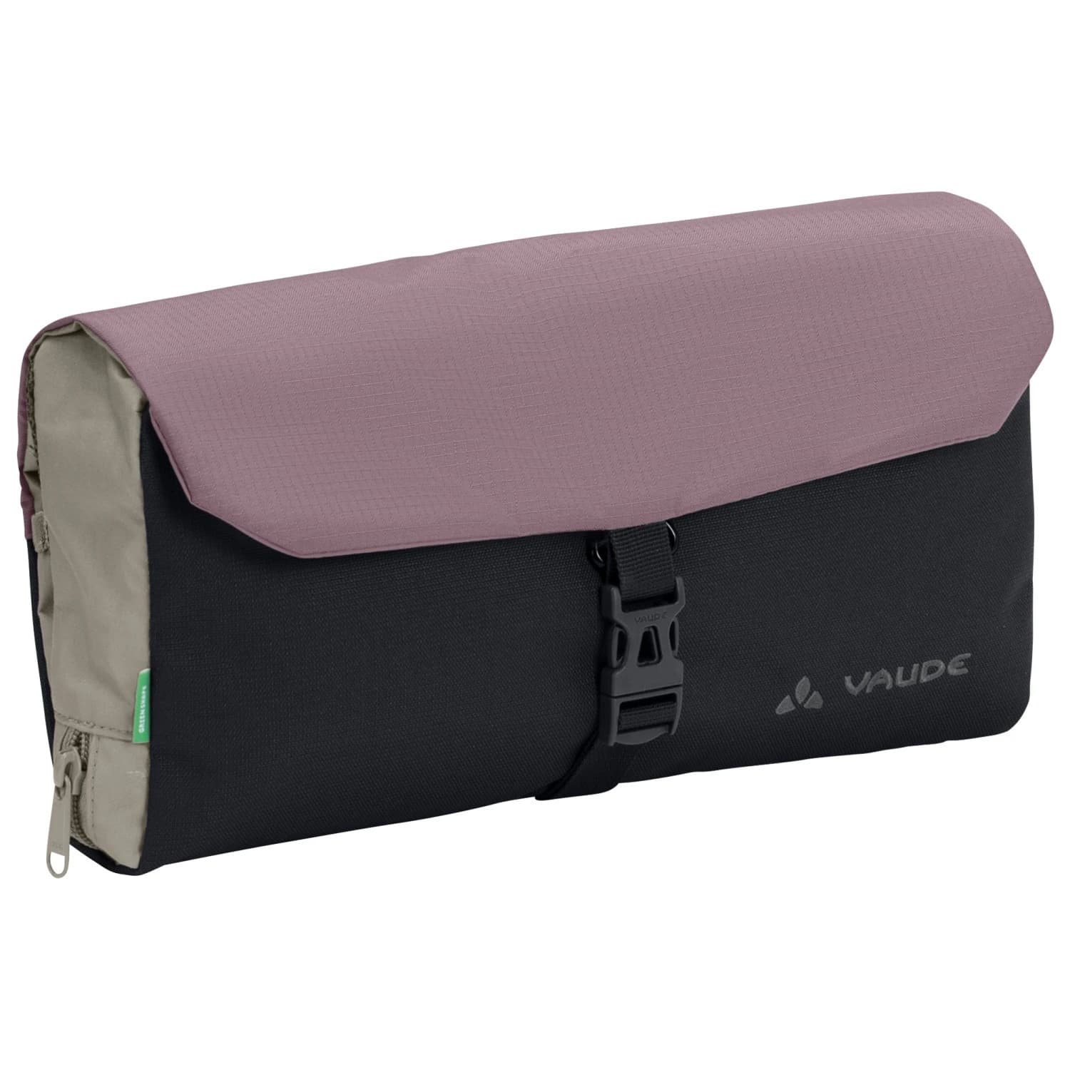 Тоалетен несесер Vaude Wegawrap Wash bag - Black / Purple Ash