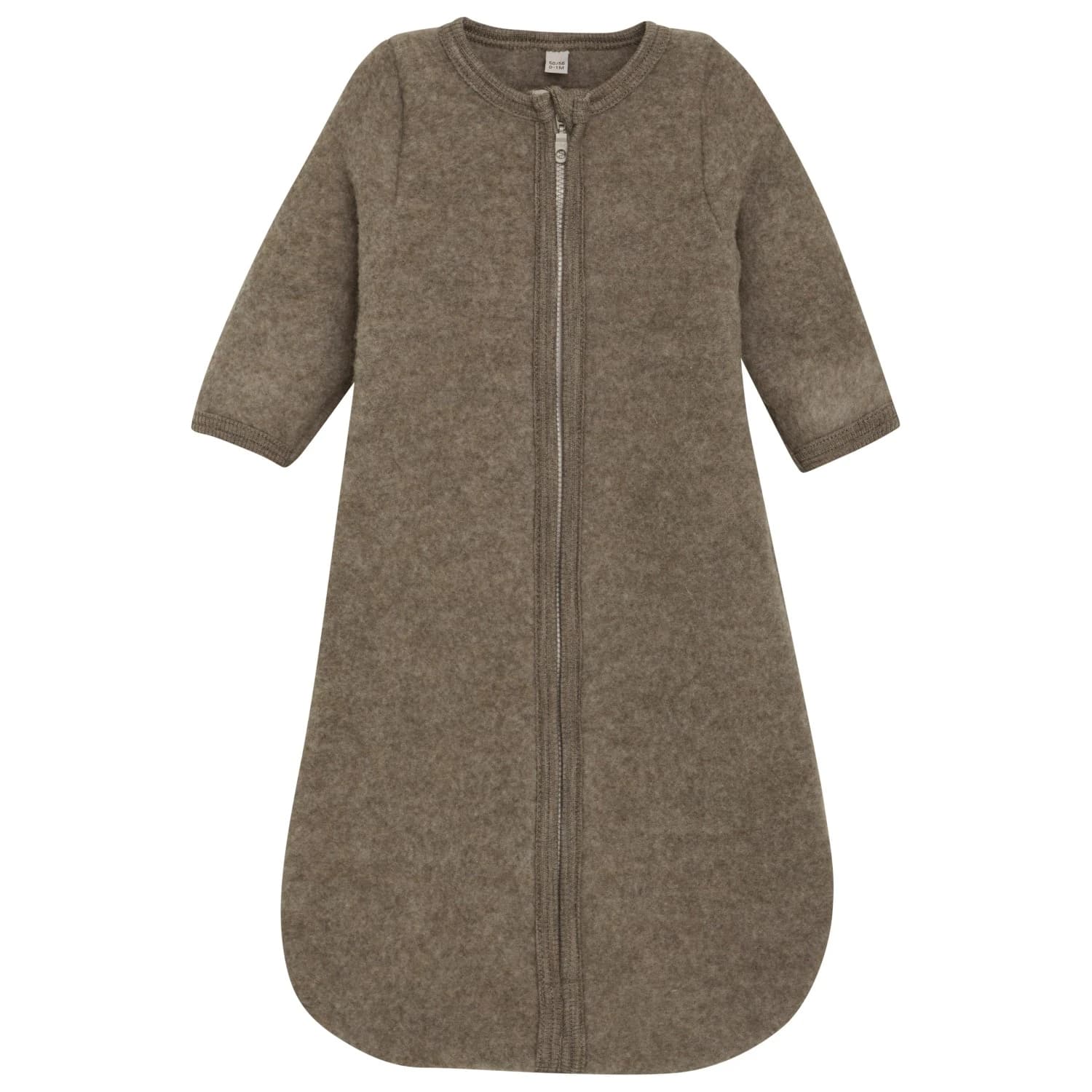 Детски бебешки спален чувал Huttelihut Kid's Sleeping Bag Wool Fleece Baby sleeping bag - Savannah Melange