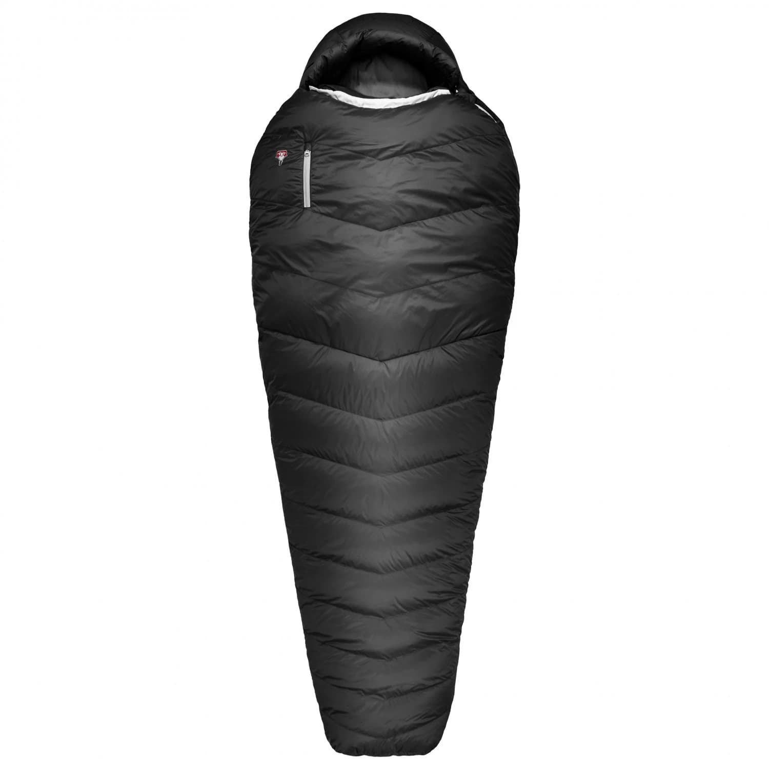 Пухен спален чувал Grüezi bag Biopod Down Hybrid Ice Extreme 180 Down sleeping bag - Dark Asphalt