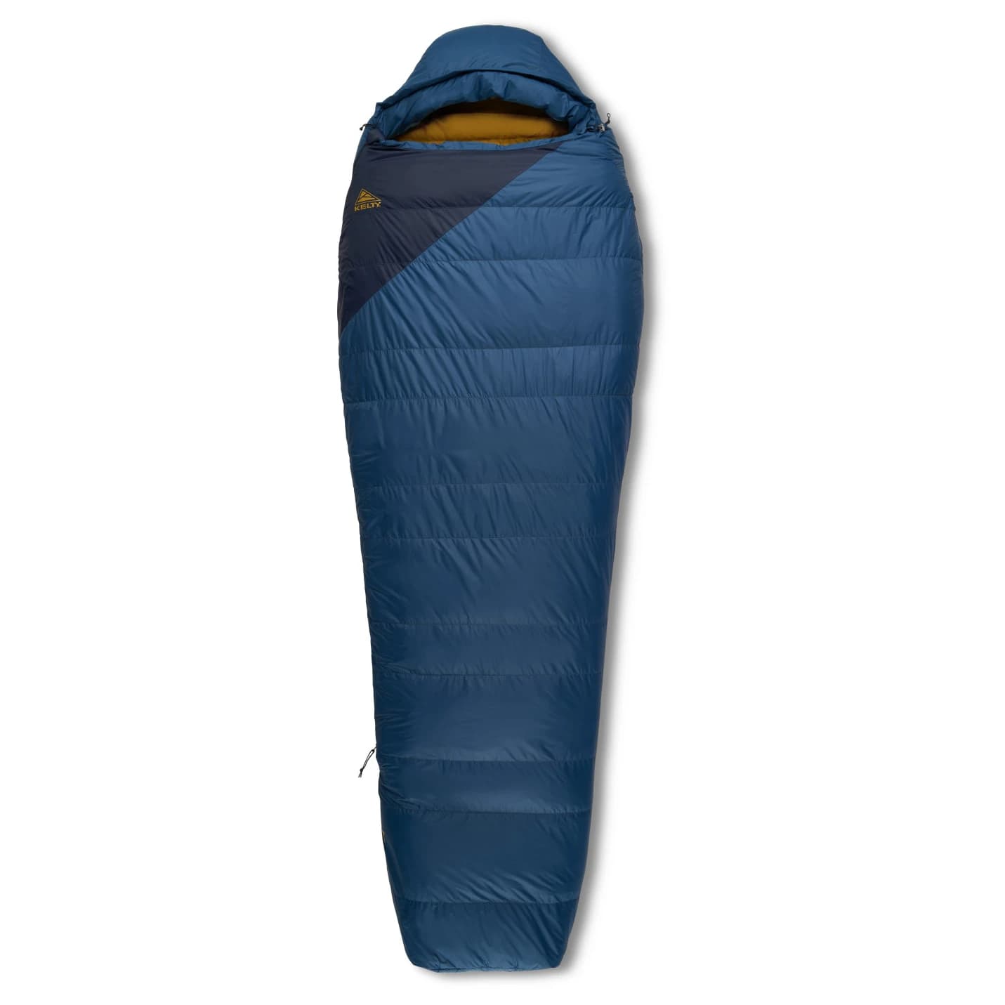 Пухен спален чувал Kelty Cosmic 20 Down sleeping bag - Dark Blue / Pageant Blue / Olive Oil