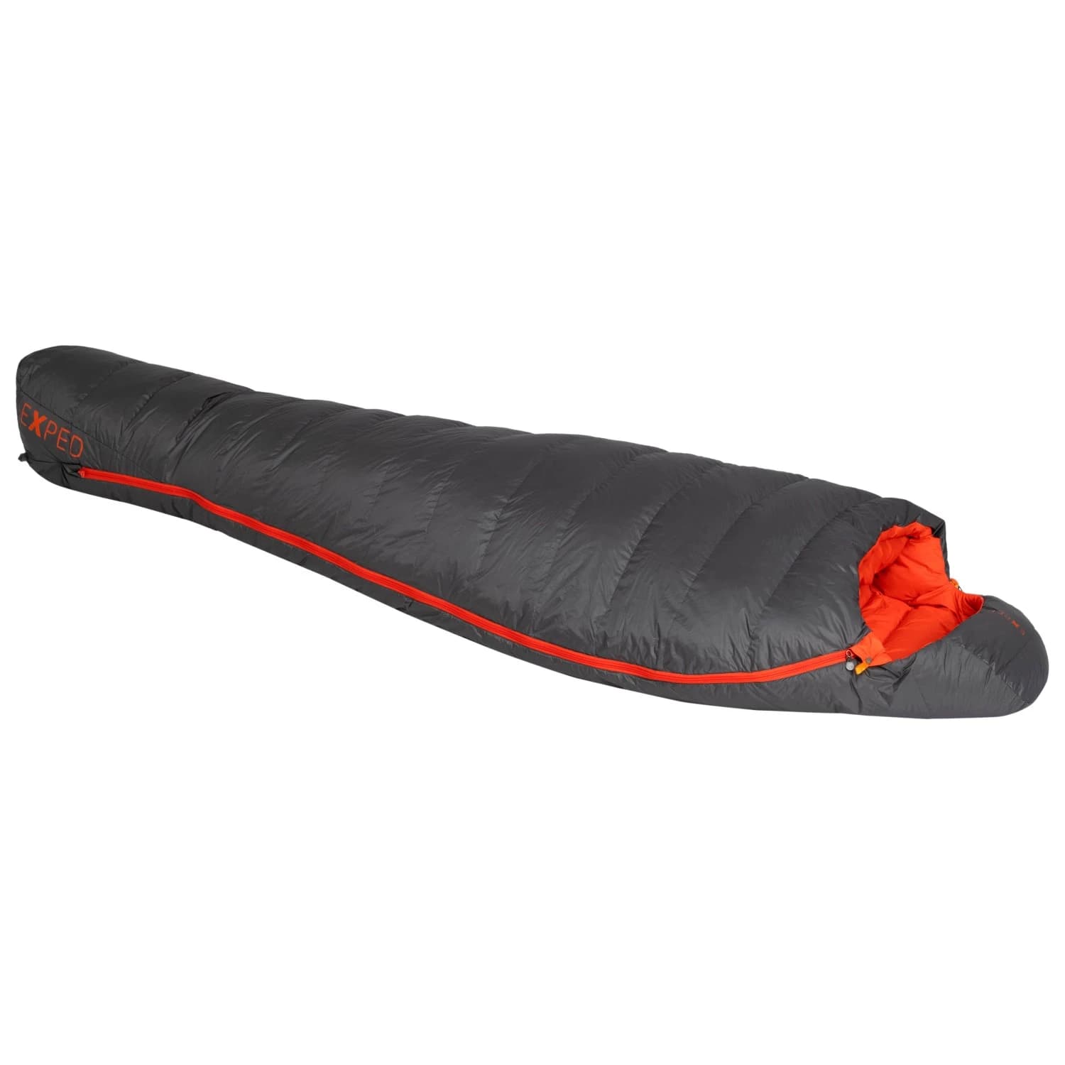 Пухен спален чувал Exped Dura -5° C Down sleeping bag - Grey Goose / Flame