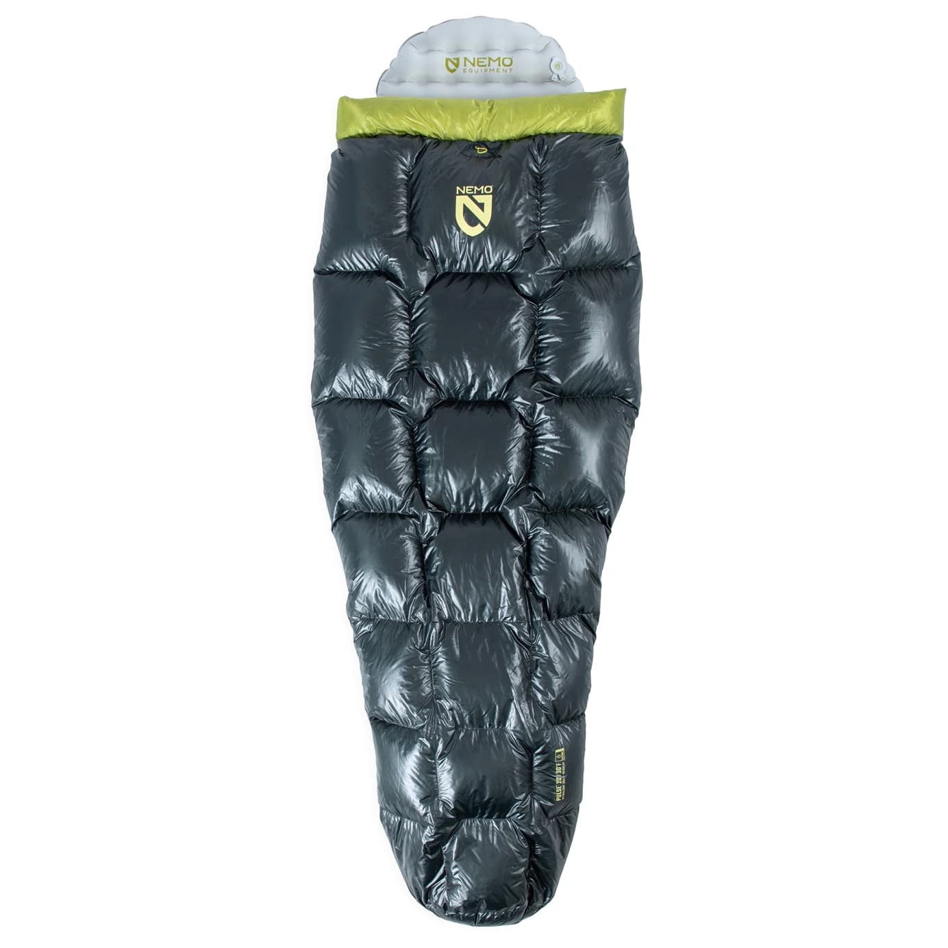 Пухен спален чувал Nemo Pulse UL Quilt 20/30 Endless Promise Down sleeping bag - Birch Bud / Goodnight Grey