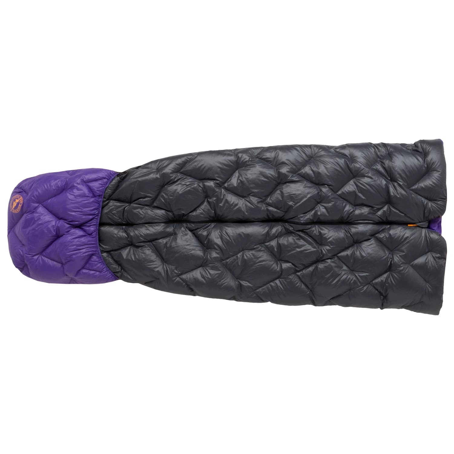Пухен спален чувал Big agnes Fly Creek UL Zip Quilt Down sleeping bag - Asphalt / Royal Purple