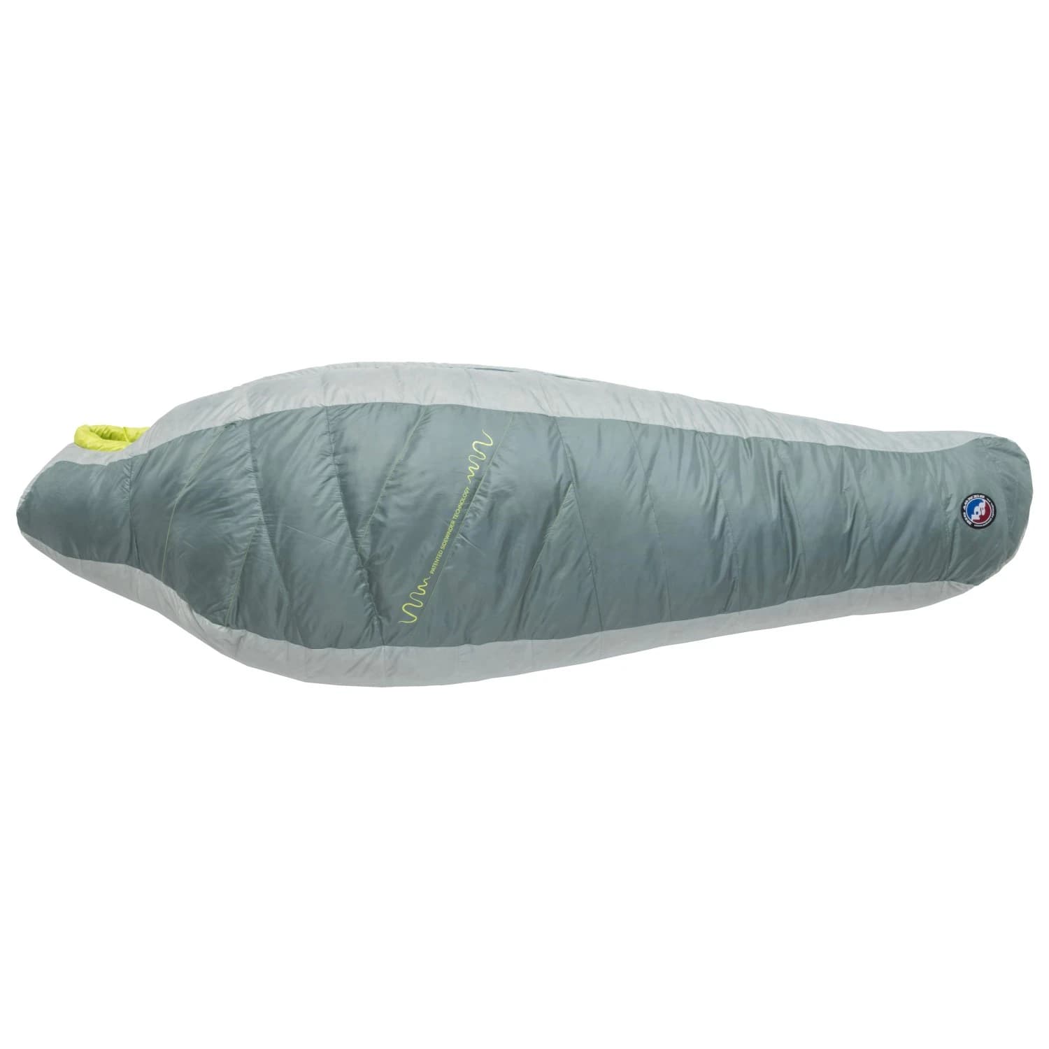 Пухен спален чувал Big agnes Sidewinder 20 Down sleeping bag - Chinois Green / Mercury / Evening Primrose